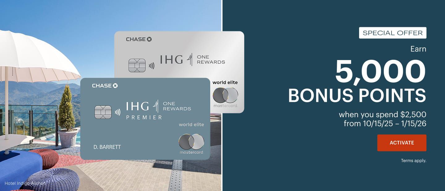 Special Offer - Earn 5,000 bonus points