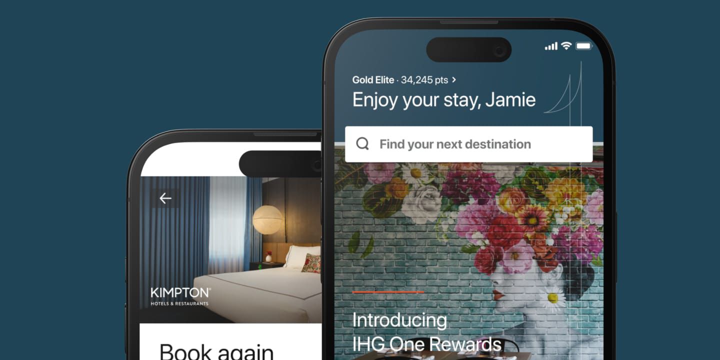IHG One Rewards app