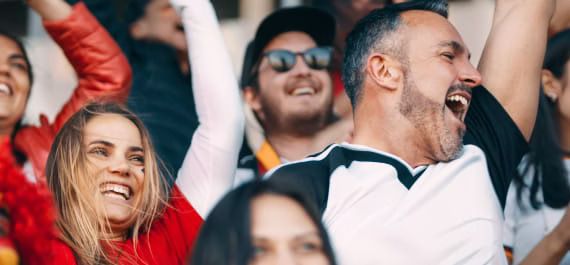 Sports fans