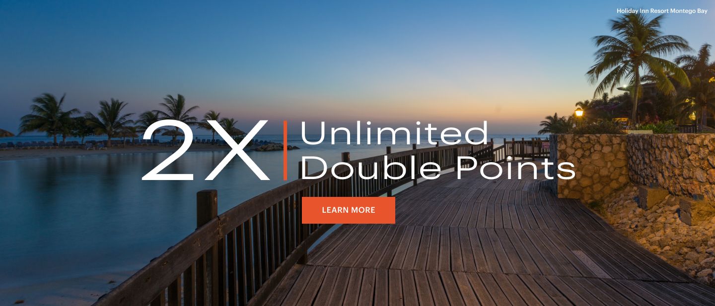 Unlimited 2X points on every stay