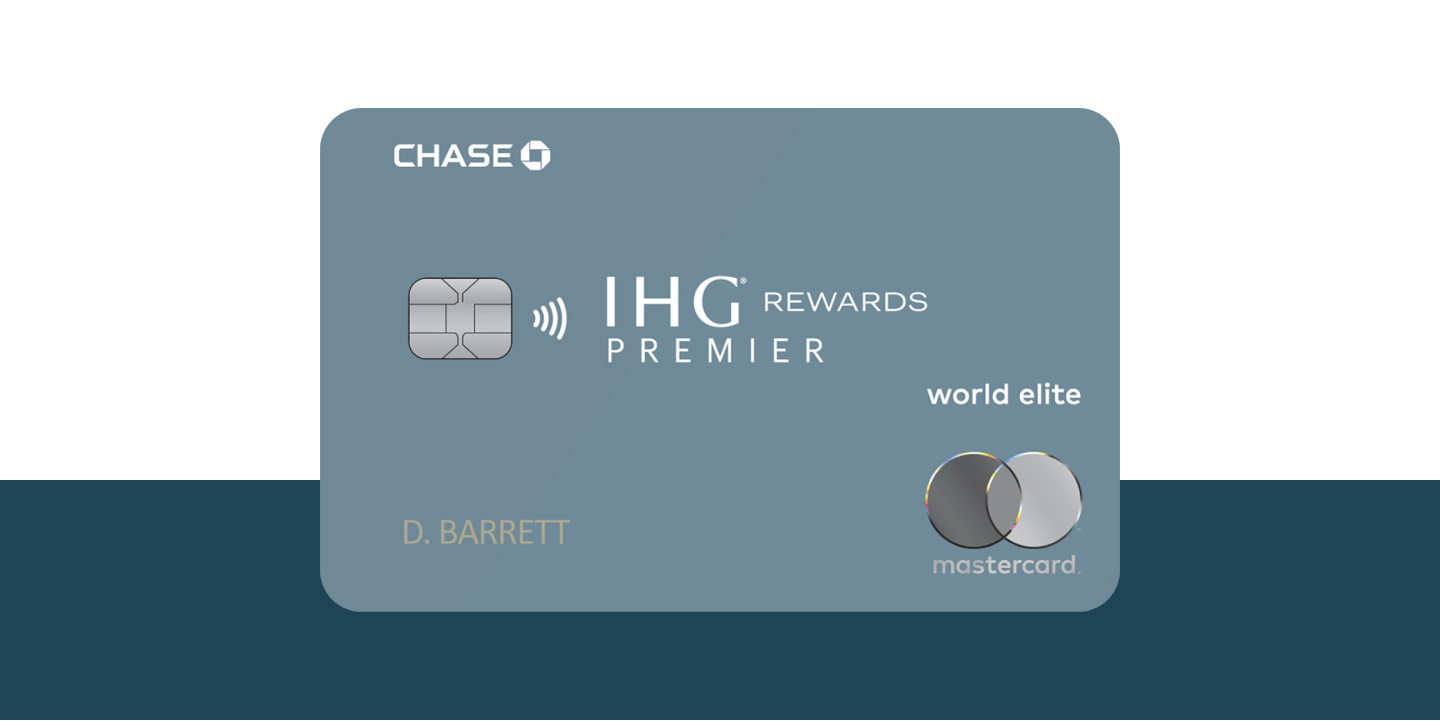 Image of the IHG® Rewards Premier Credit Card