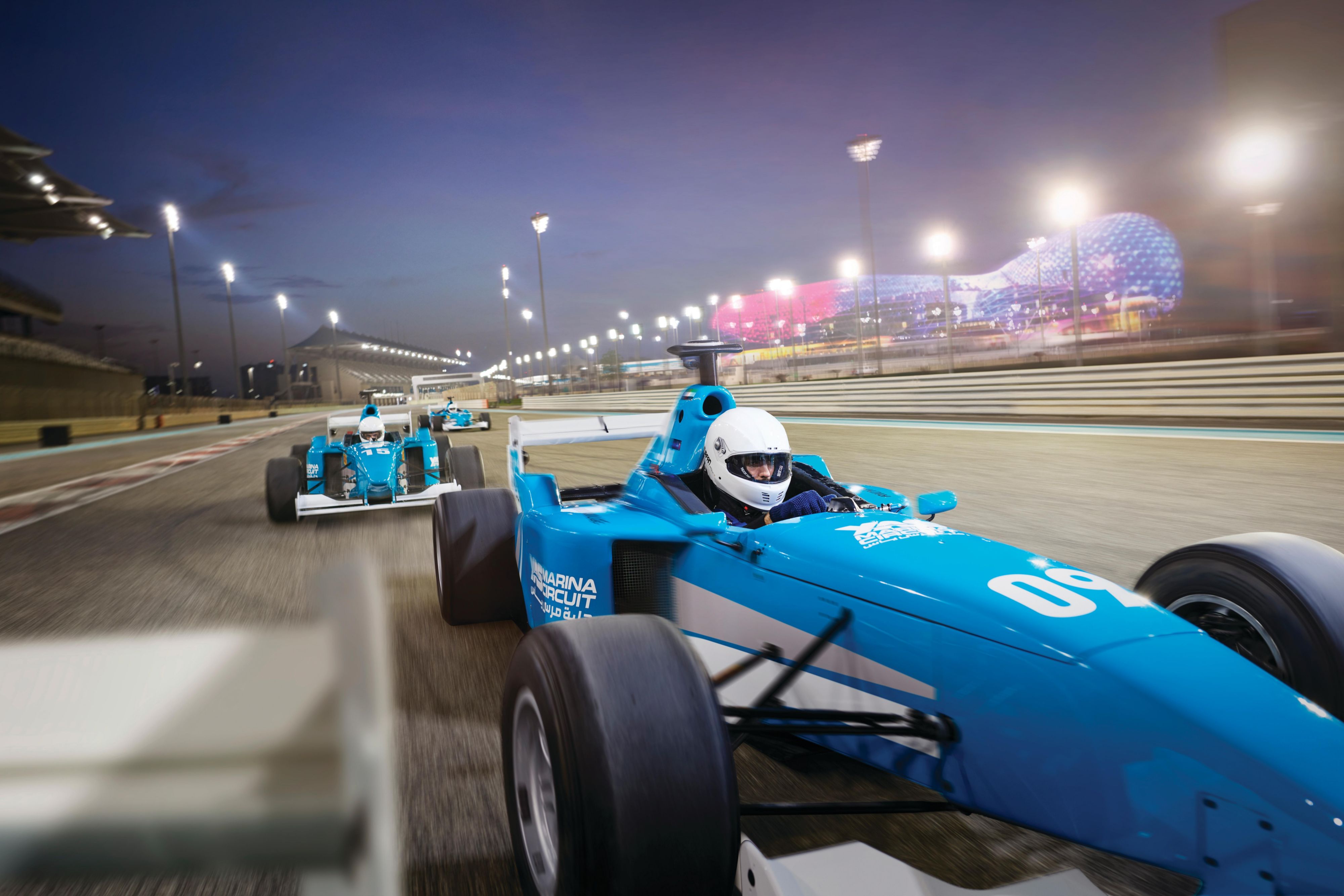 Live next to legendary. With Yas Marina Circuit in your backyard, the energy of Formula 1®, track days, and racing experiences is part of your stay. Watch it, feel it, or drive it—your front-row seat to speed starts here.