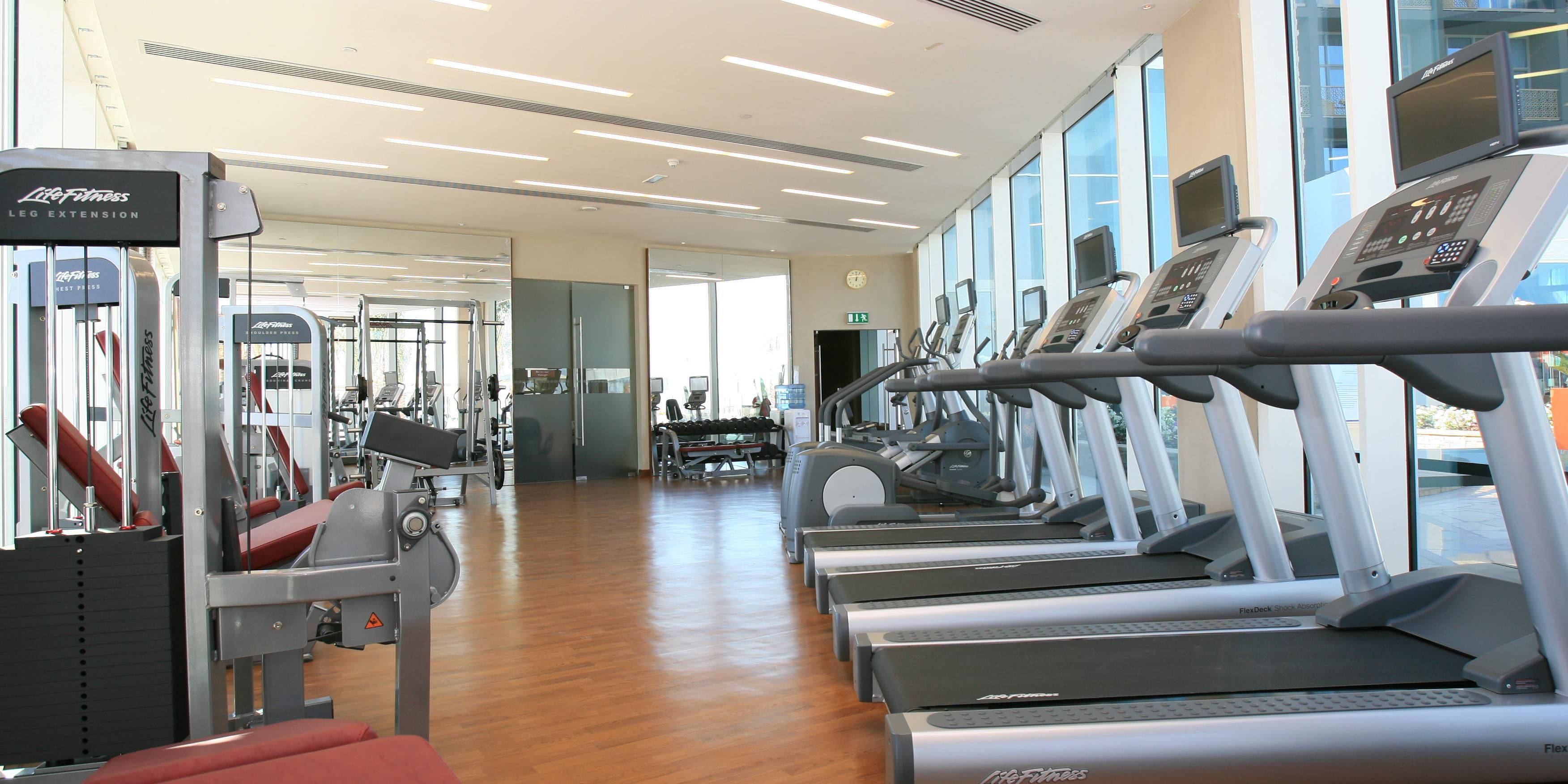 Modern equipment, motivating space