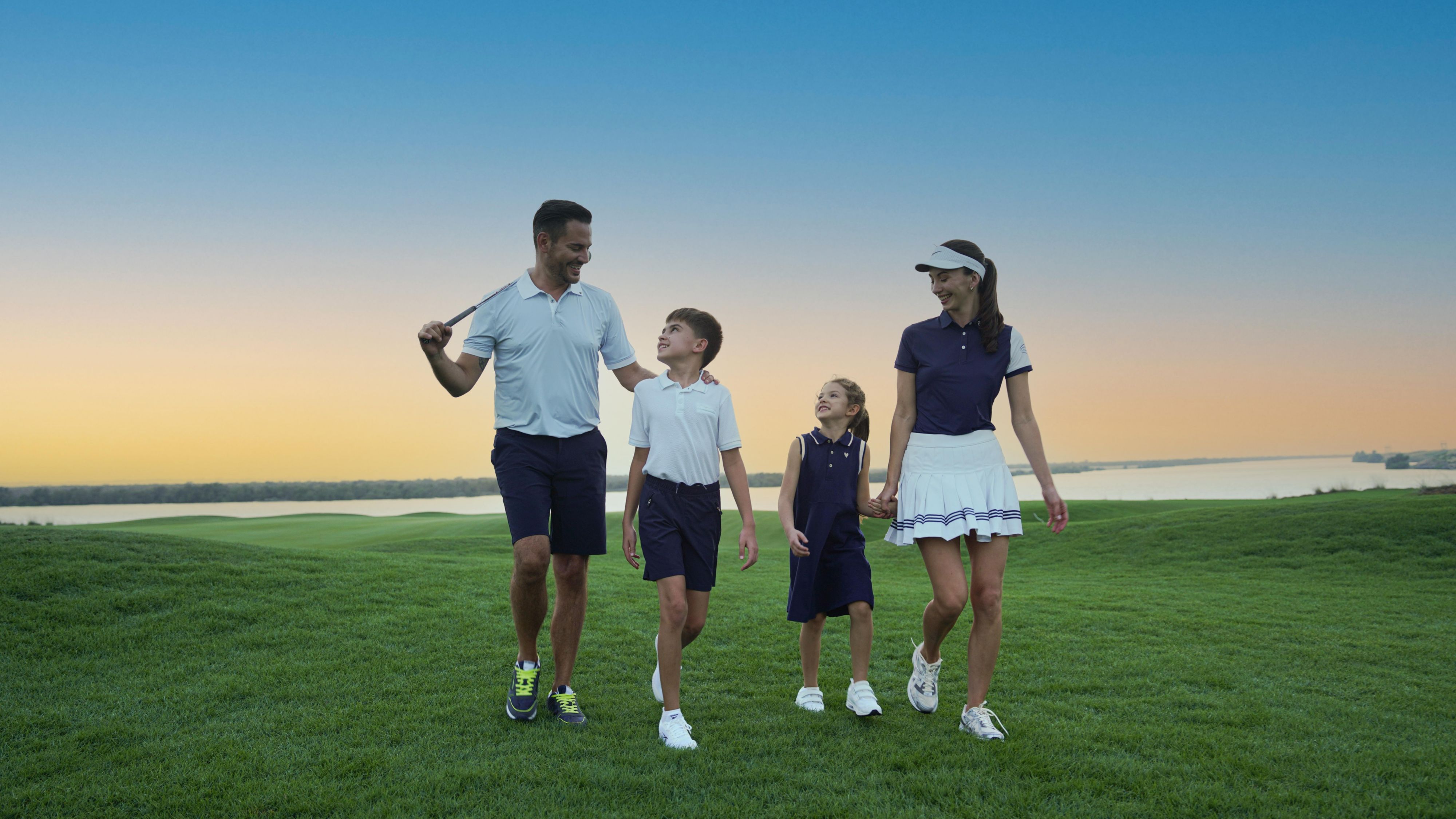 Discover family-friendly golfing experiences near Yas Plaza Marina