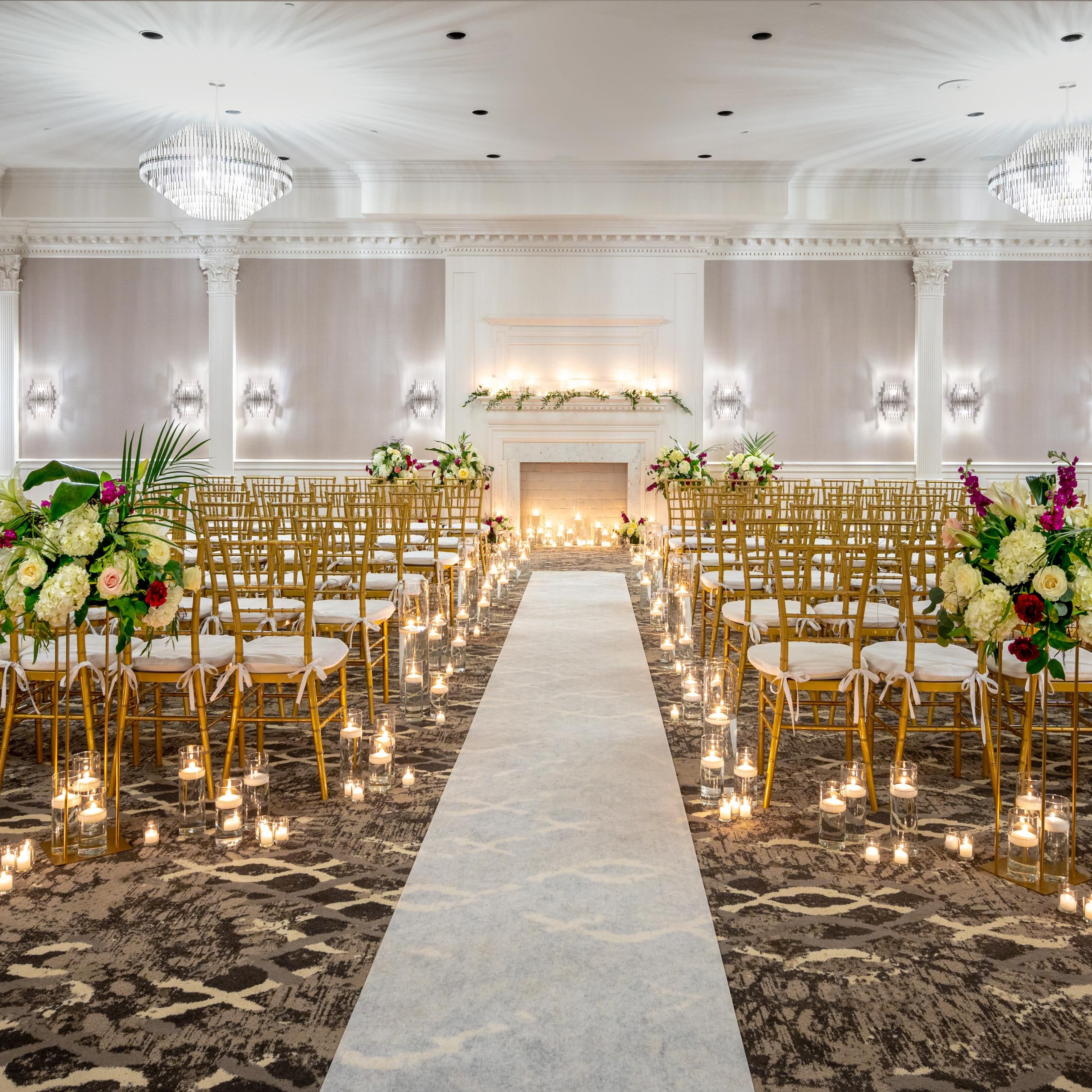Our beautiful ballrooms are the perfect backdrop for your wedding