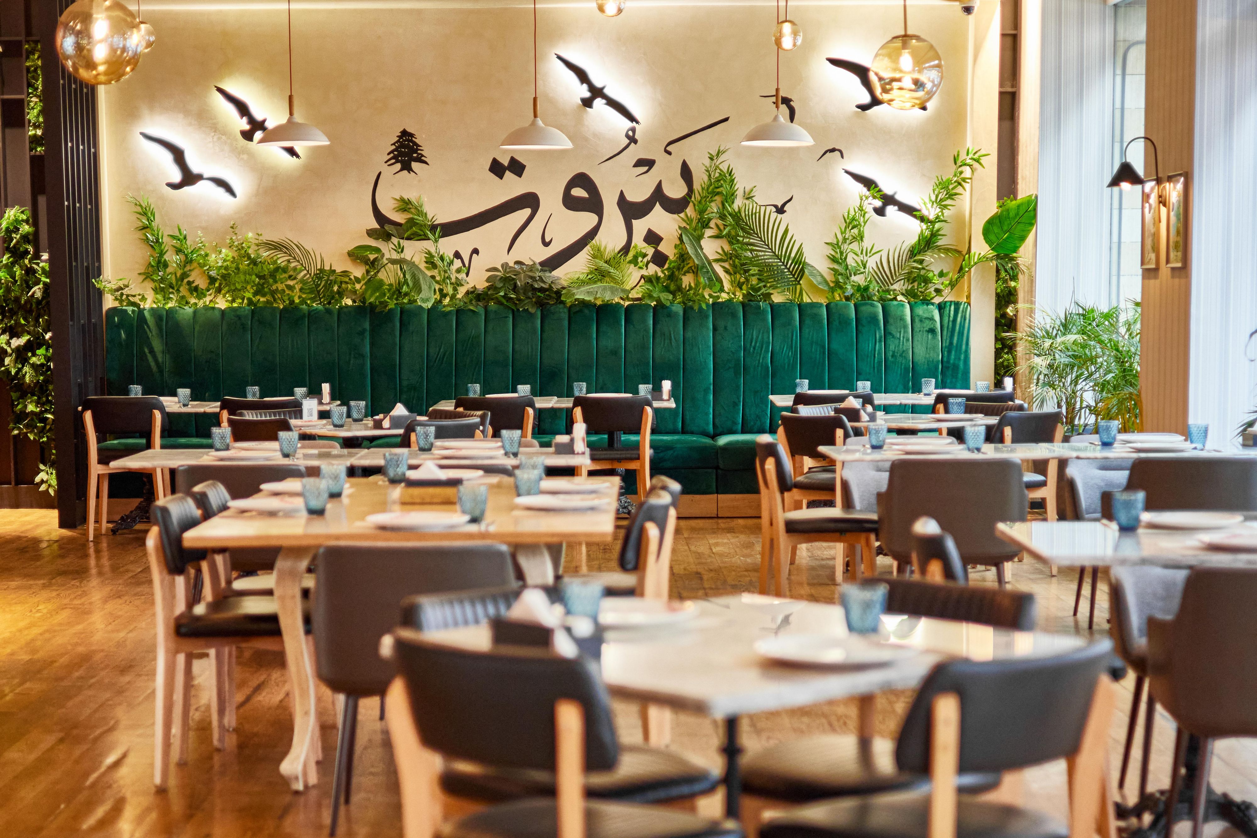 Located towards the west of the hotel. Habib Beirut is a casual Lebanese concept serving cold & hot Mezzas prepared with passion and a twist overlooking The Boulevard spine.
Habib Beirut offers its guests a spectacular hospitality experience to introduce them to the rich heritage of Lebanese cuisine through a diversified menu.