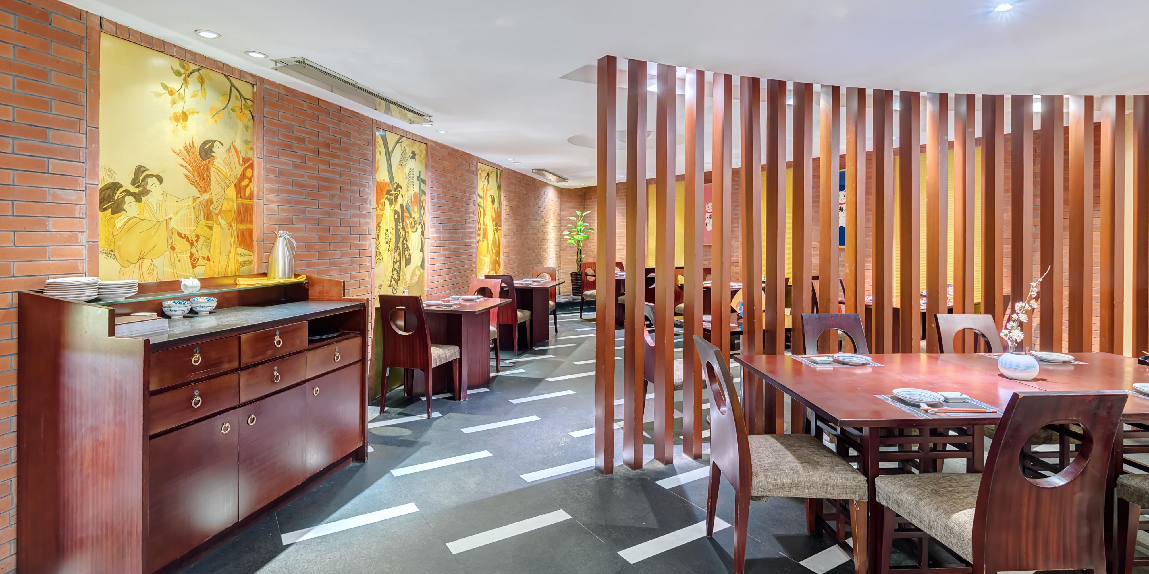 Offering authentic seasonal contemporary Japanese cuisine, combining traditional ingredients with modern cooking methods and styles, fresh food and meticulous