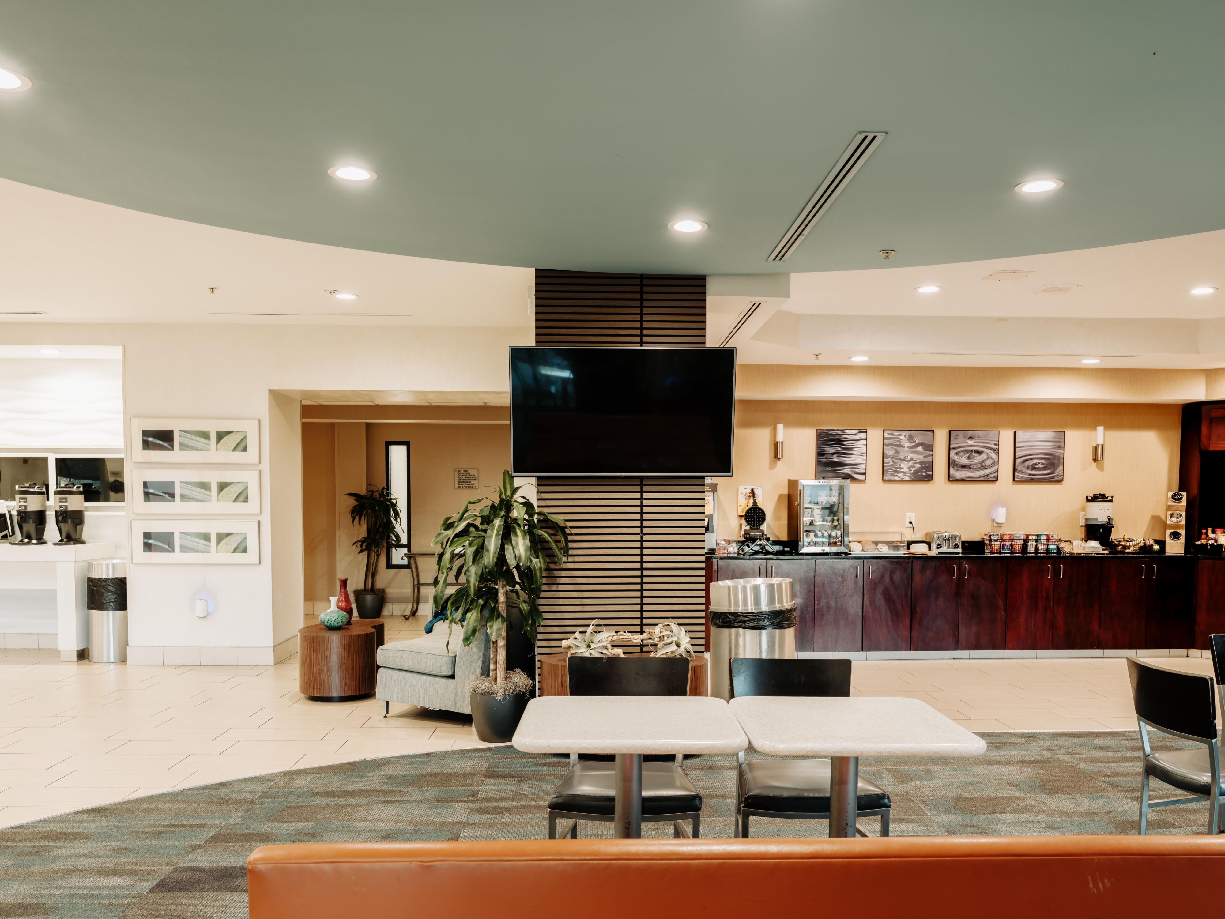 Designated breakfast area