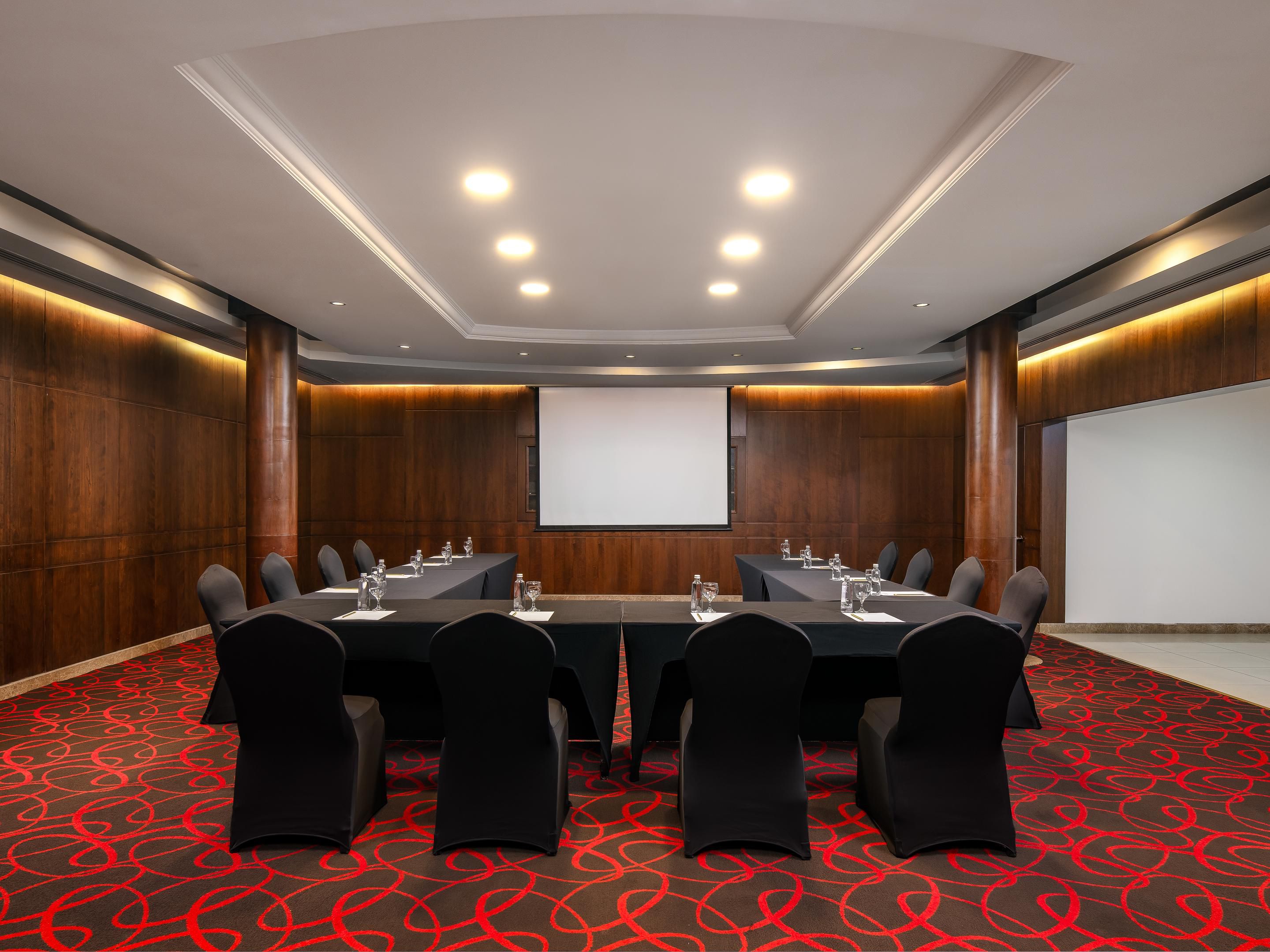 Our meeting room services offer cutting-edge technology and seamless setups to enhance your business meetings. Equipped connectivity, and advanced audio systems, our rooms ensure a productive and collaborative environment, tailored to your needs for a professional and efficient experience.