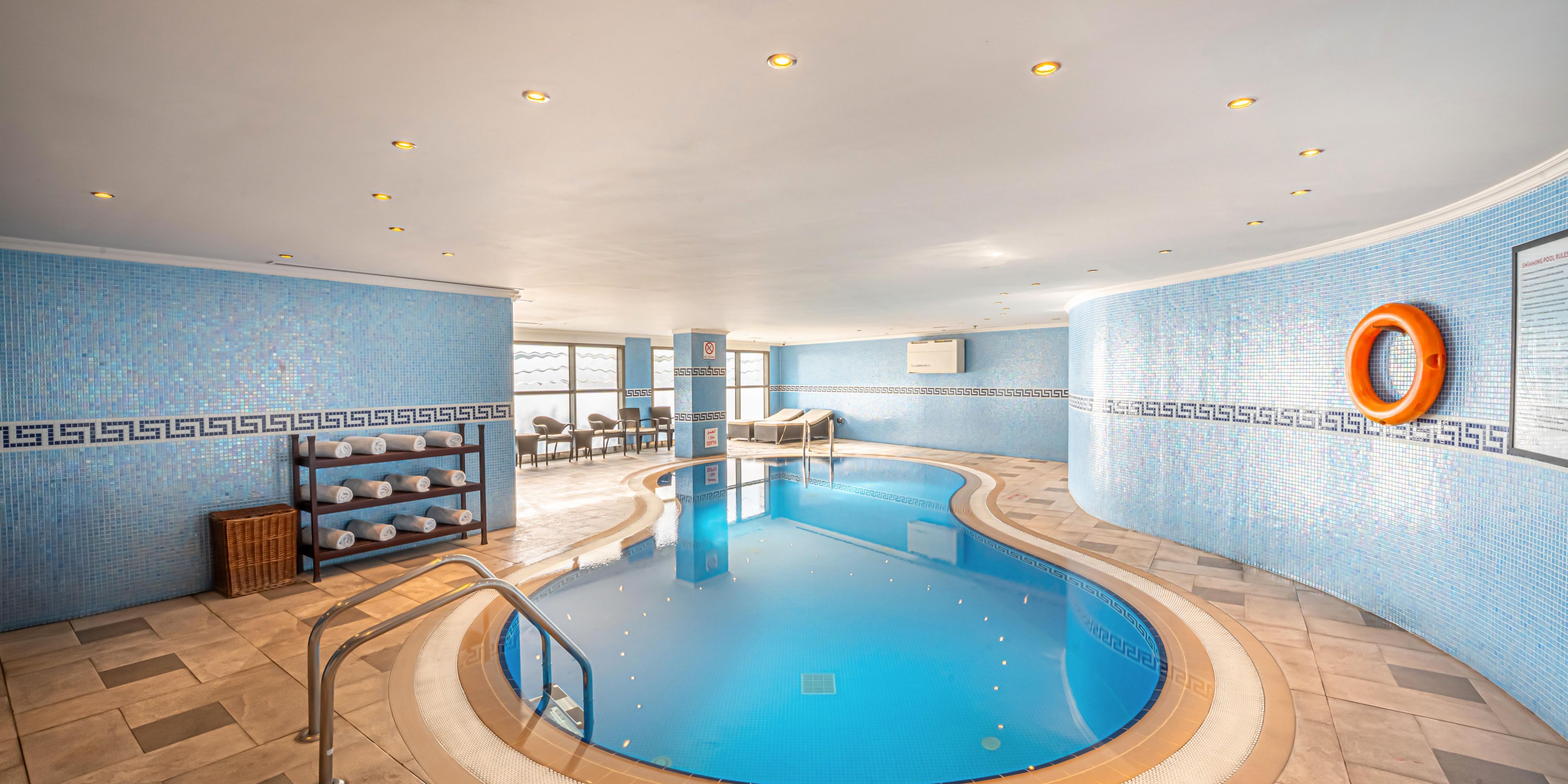 Refresh and recharge in our welcoming indoor pool facility