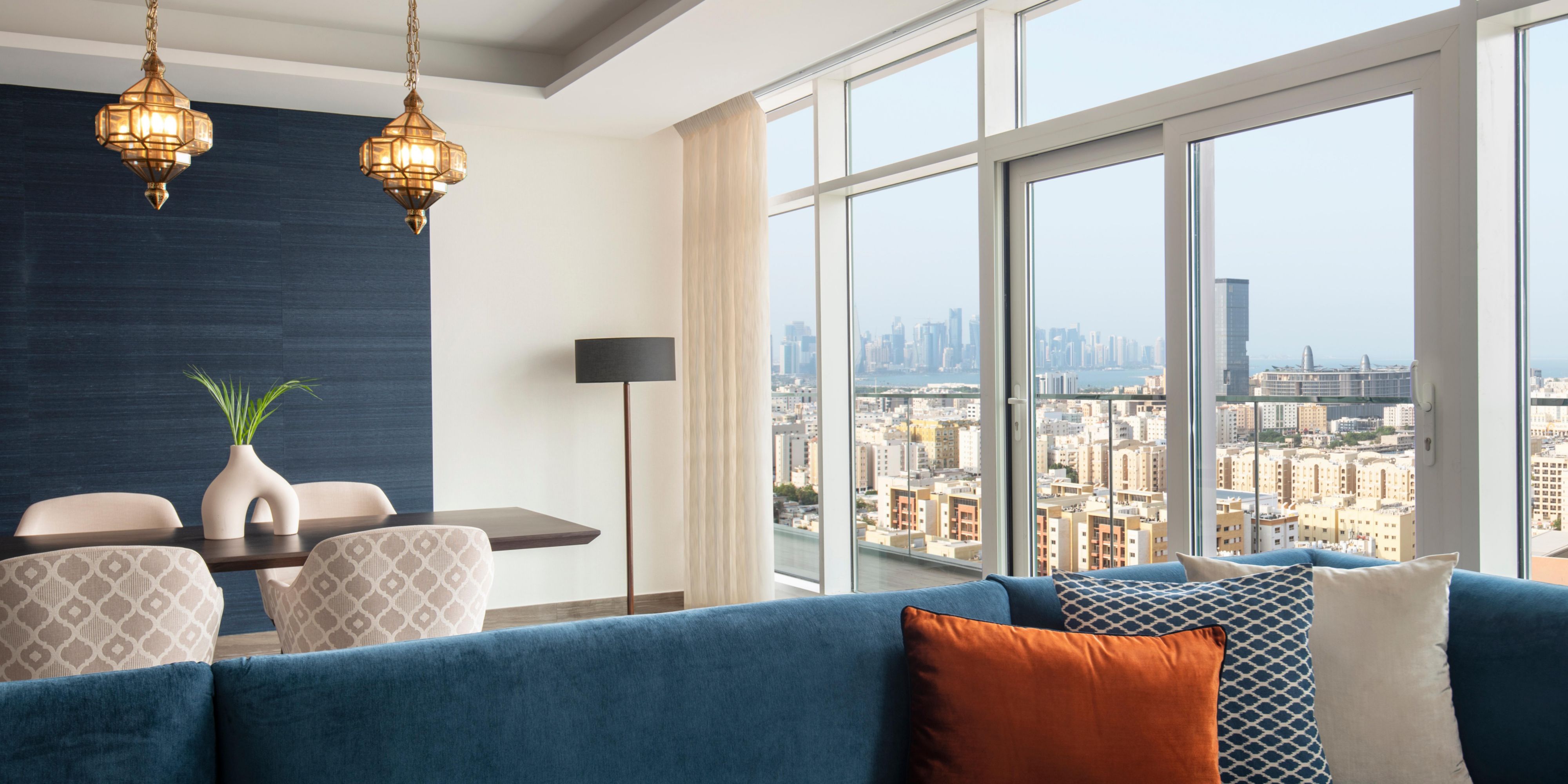 Doha Skyline View from the Presidential Suite