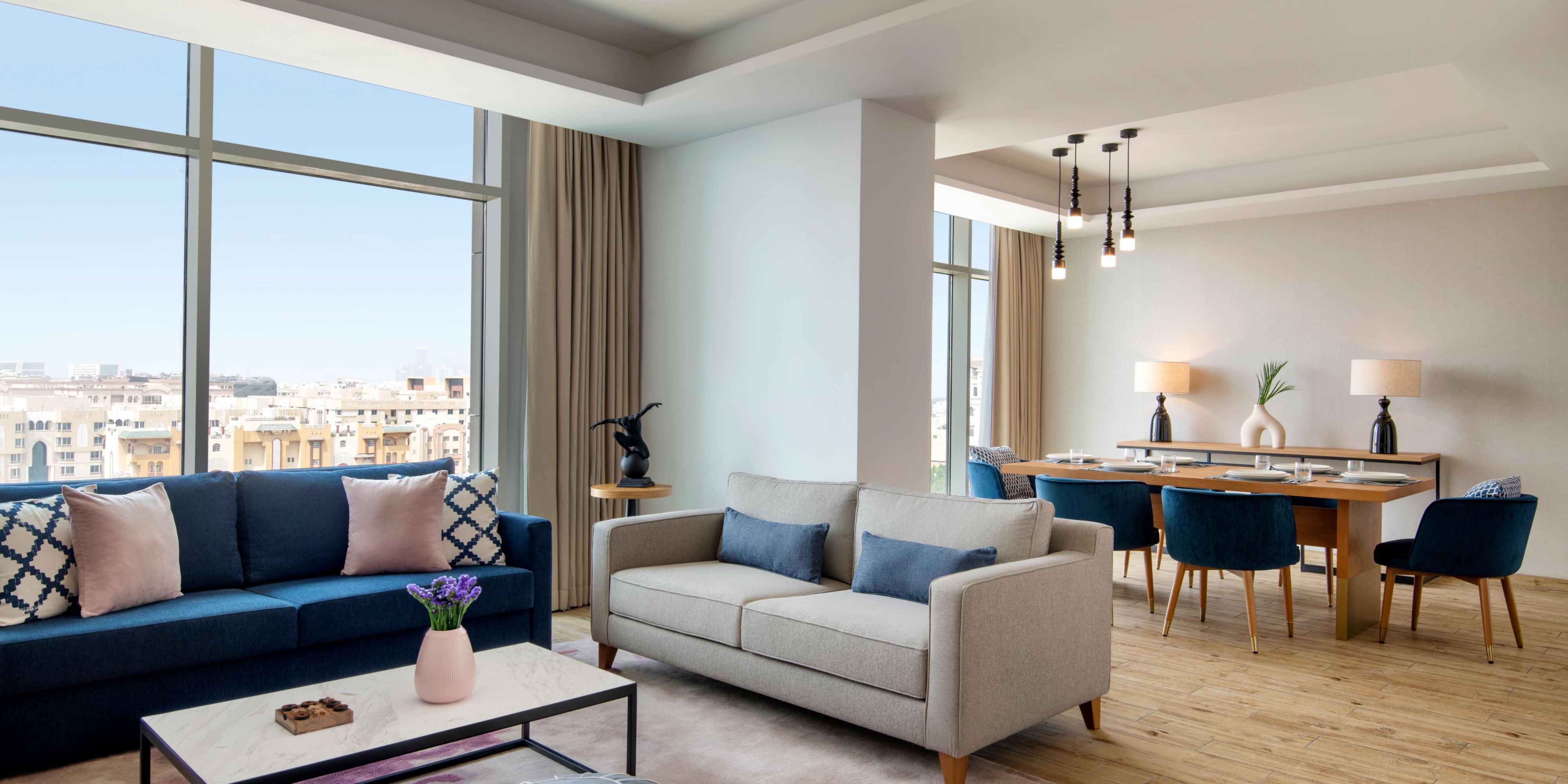 Living Area of the 3 Bedroom Residence