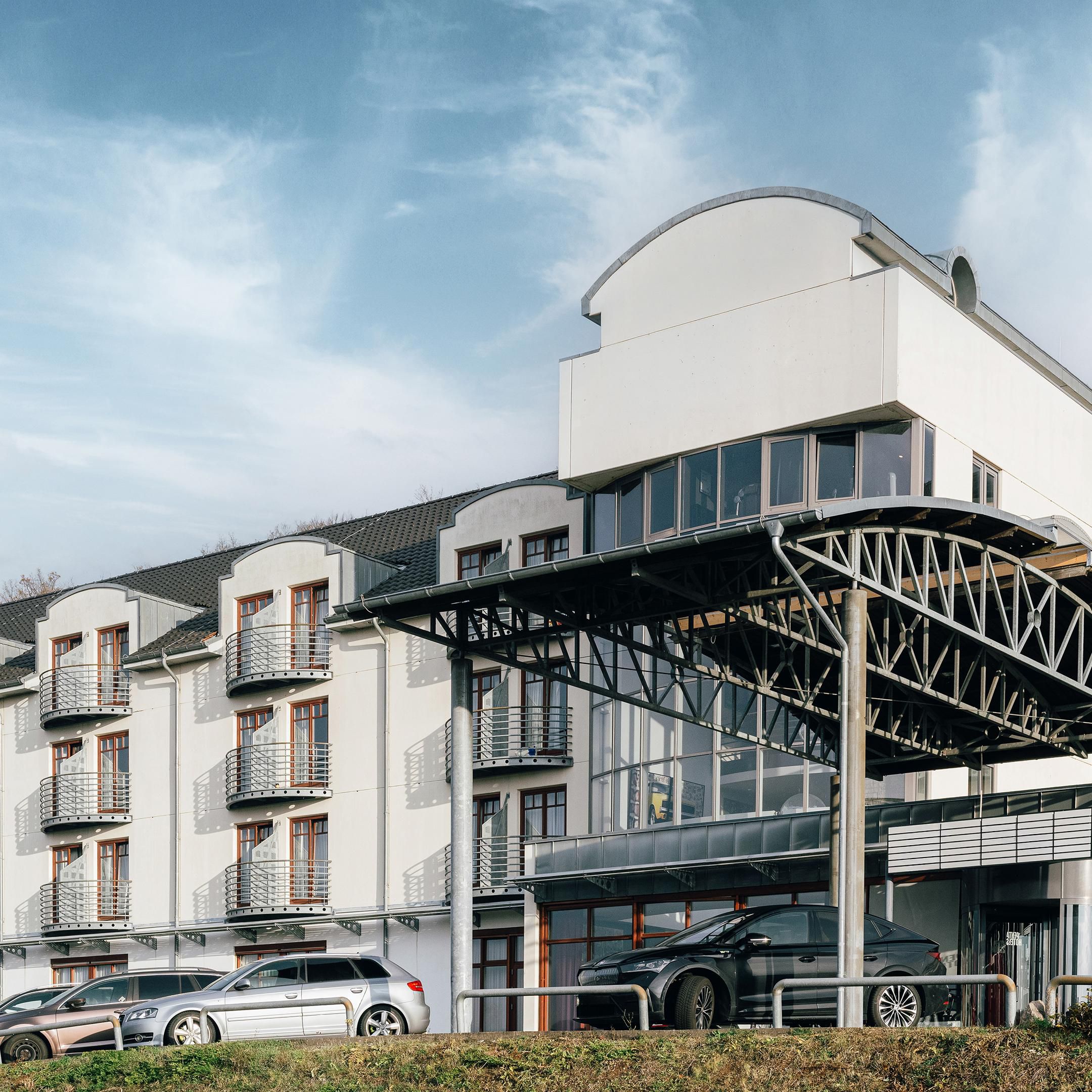 Exterior of the Hotel in Eisenach