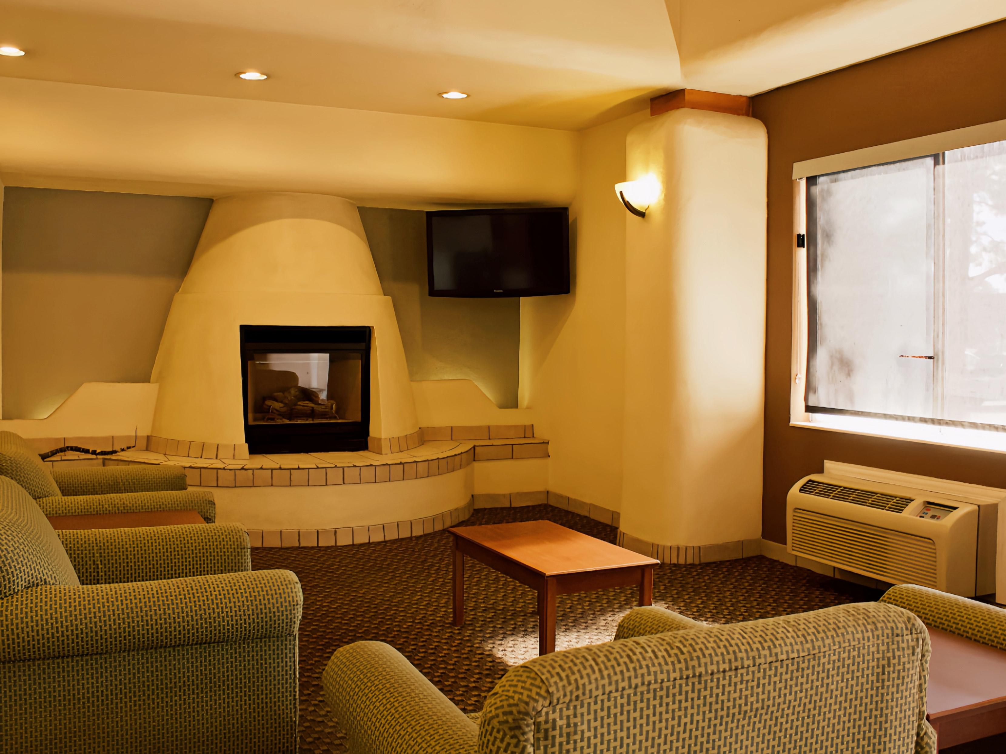 From a heated indoor pool to a fully equipped fitness room and complimentary hotel breakfast, our amenities cater to your on-the-go lifestyle. Brew coffee in the lobby any time or take advantage of the complimentary laundry facilities.