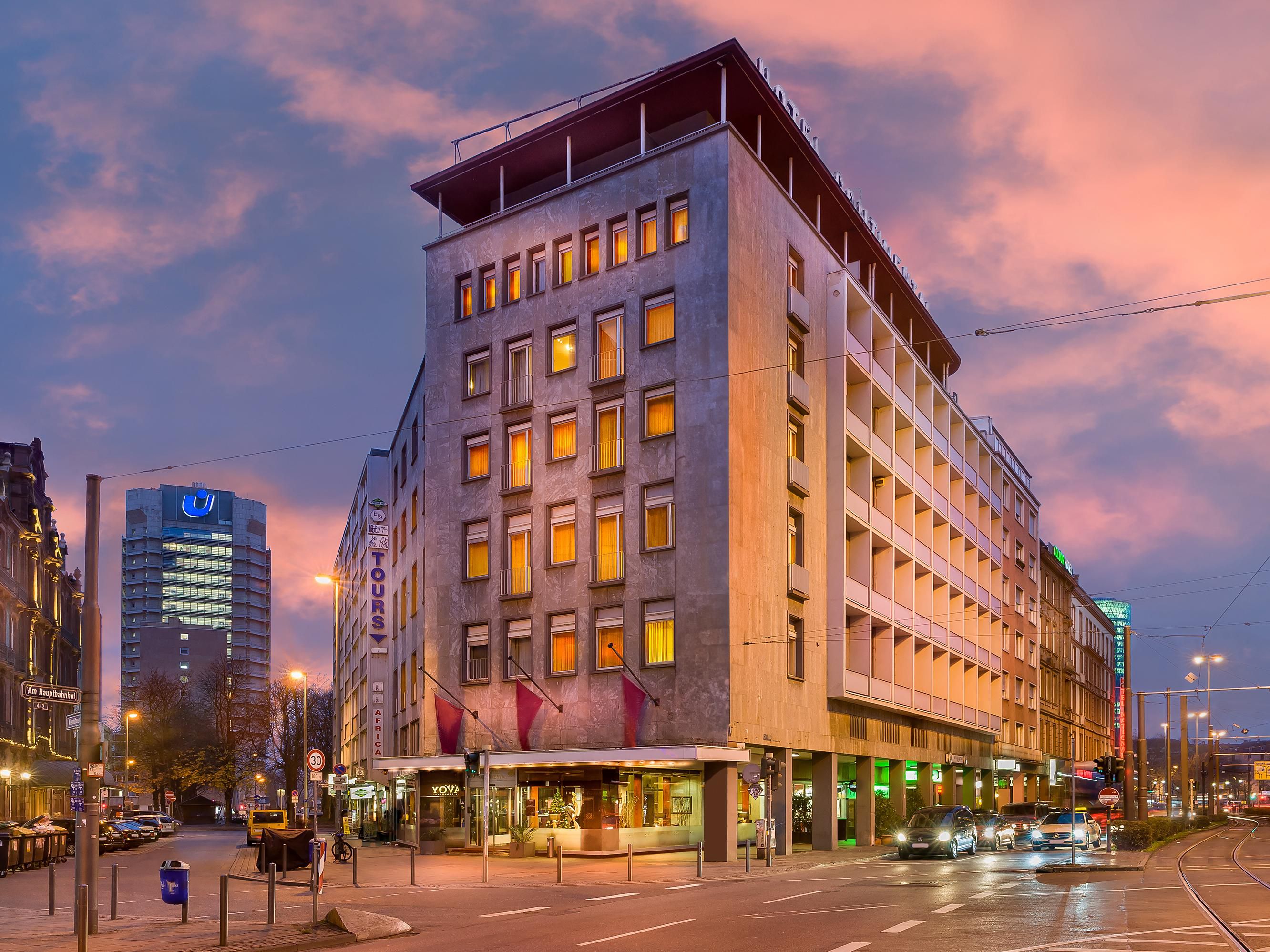 Vista exterior del Novum Continental Frankfurt