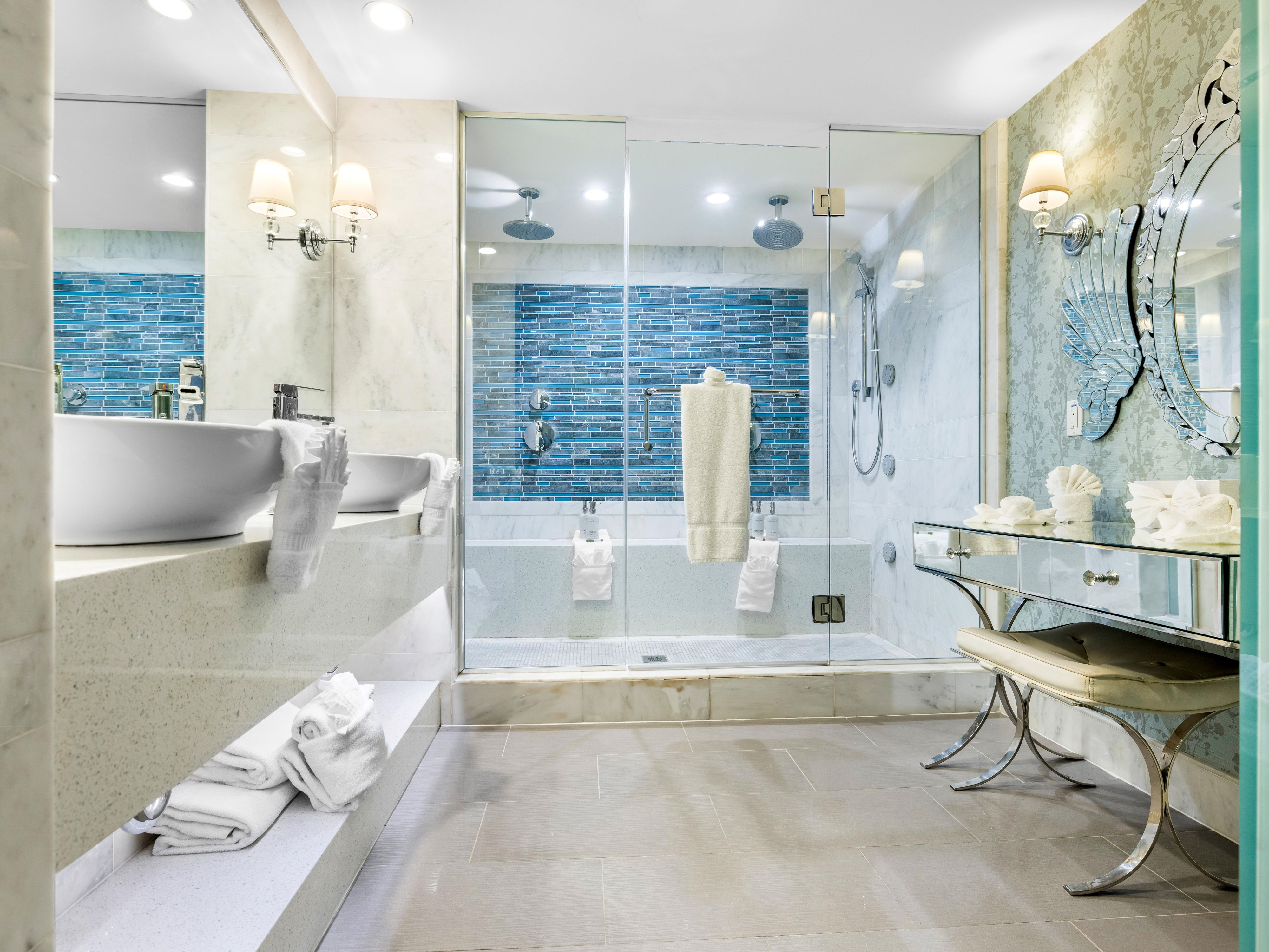 Get ready for the day with your own bathroom vanity.
