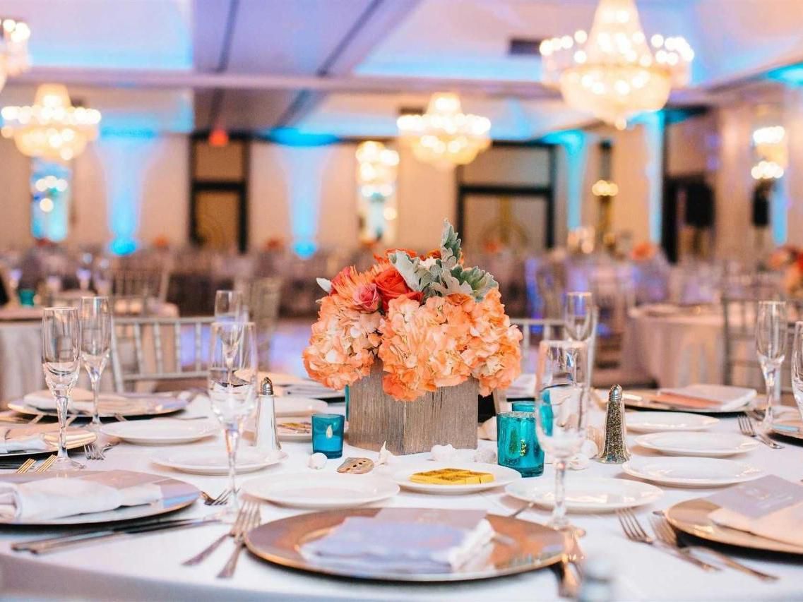 Pretty pink flowers on a table