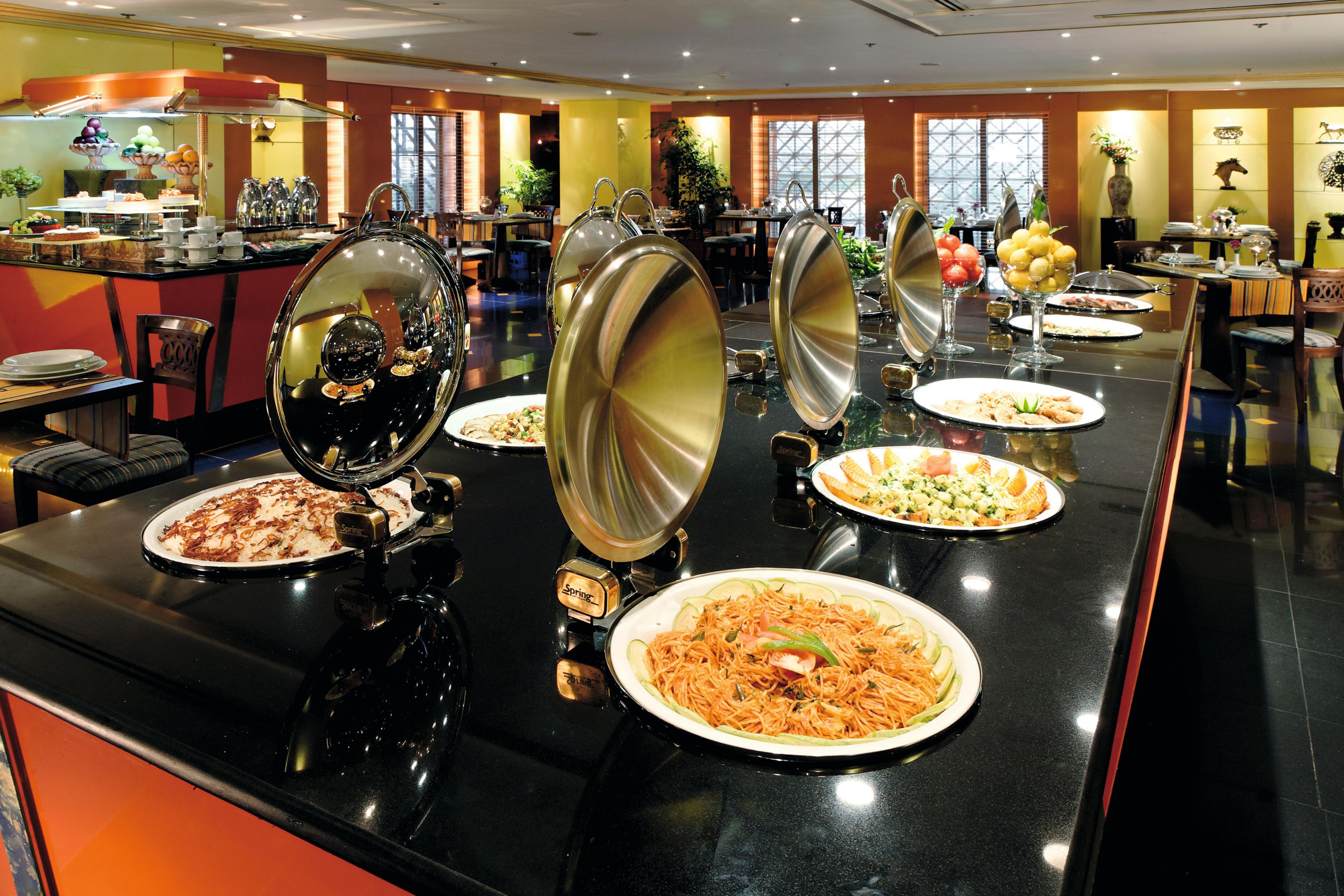 Enjoy a sense of international cuisine at our on-site restaurant, Al Salam, which offers a delicious buffet breakfast to start your day off right.