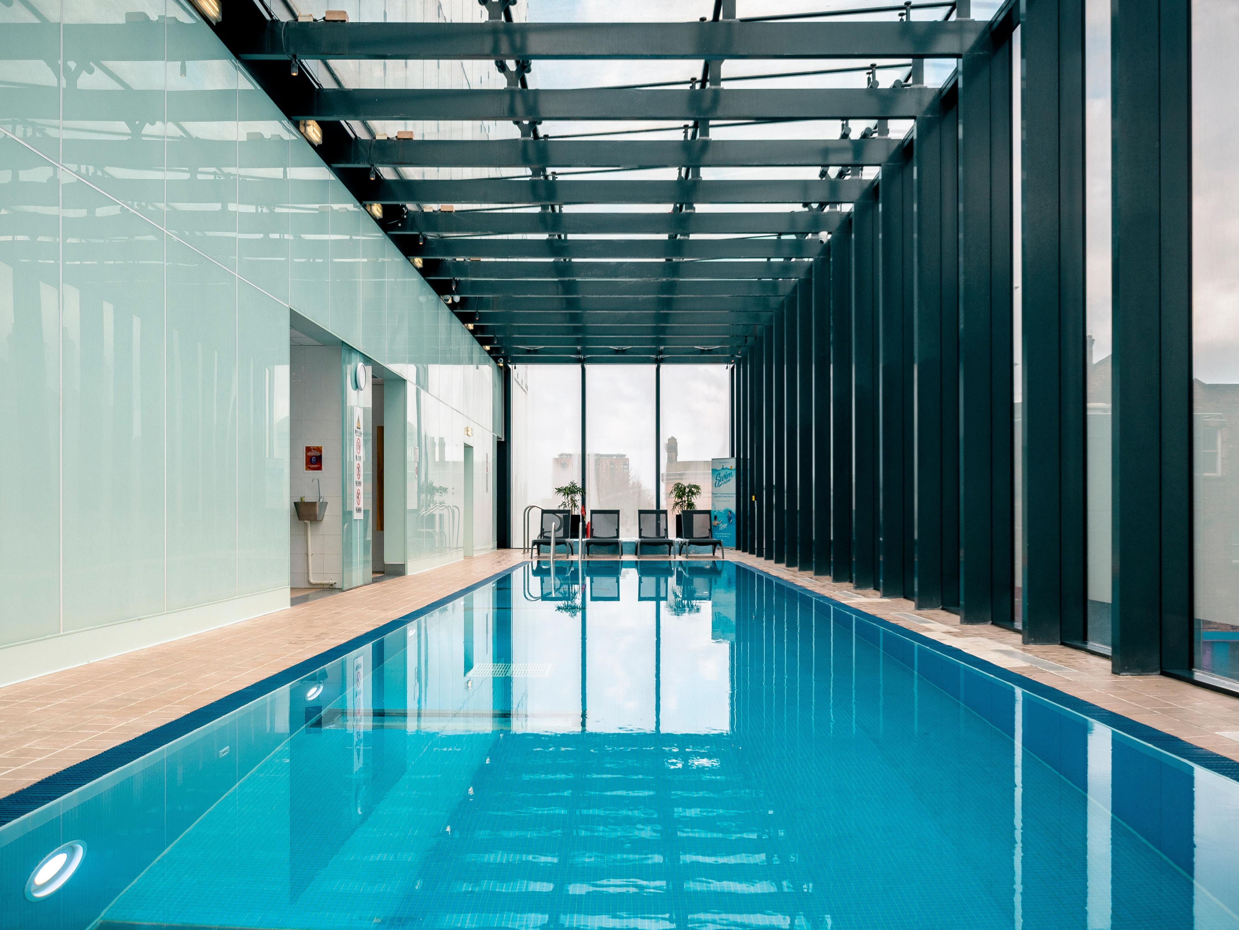 Whether you are unwinding after a day of meetings or enjoying a leisurely stay in the city, our heated indoor pool offers a refreshing way to recharge. Slip into the warm water and let the day drift away - the perfect balance to Manchester’s vibrant pace.
Open daily from 6.30 am to 9.00 pm.