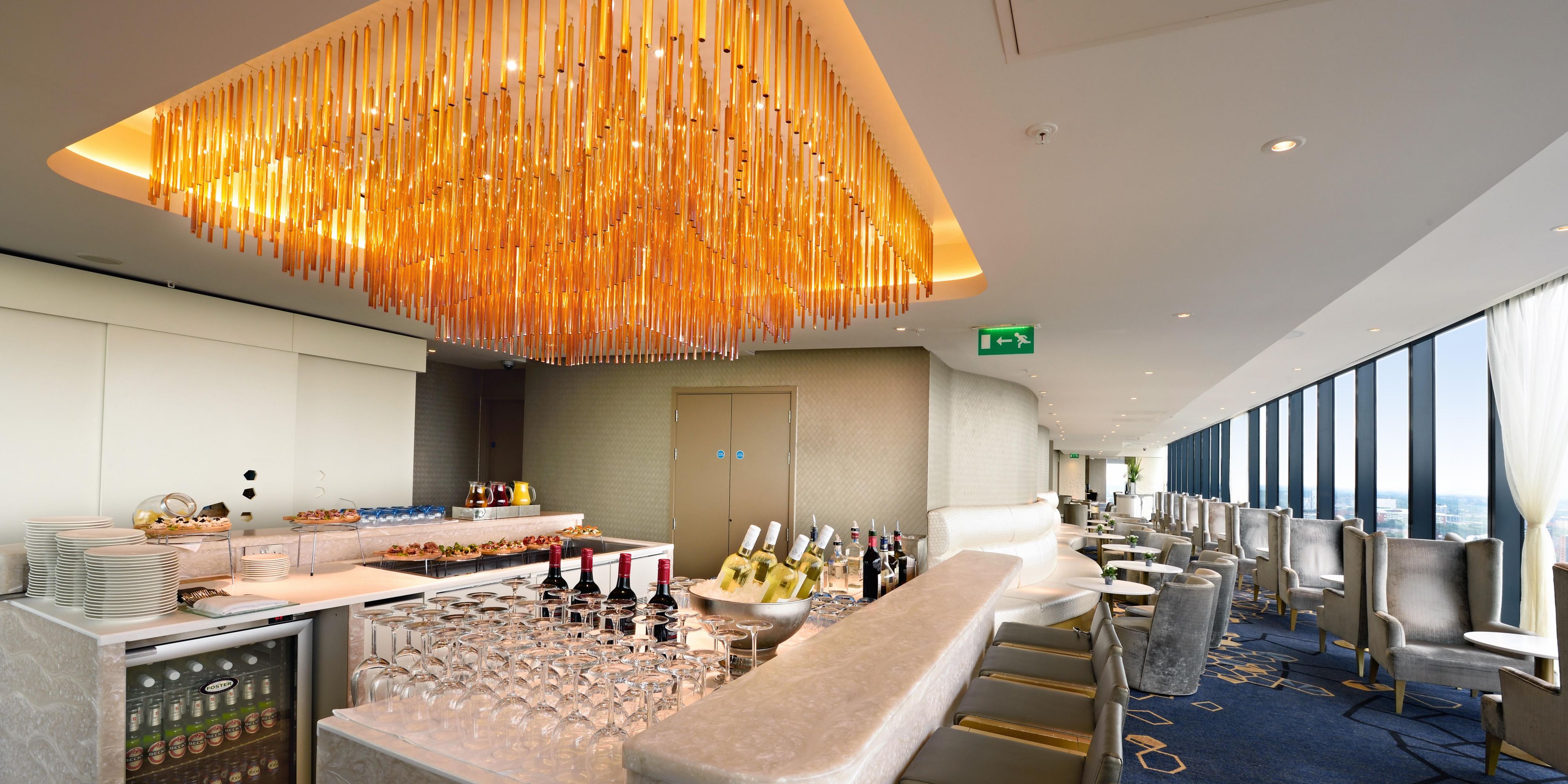 Club lounge for exclusive guests