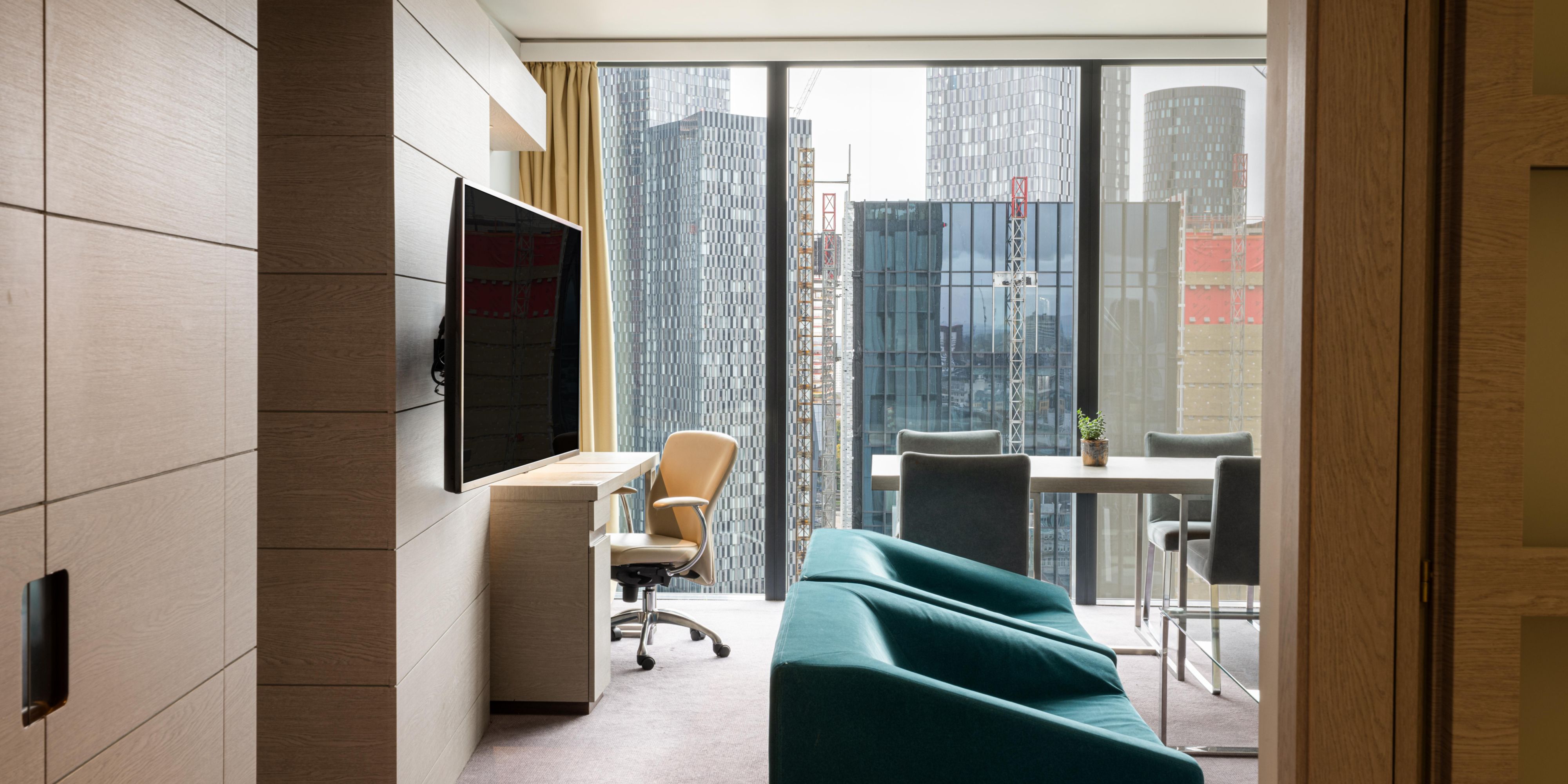Manchester hotel gust suite with city views