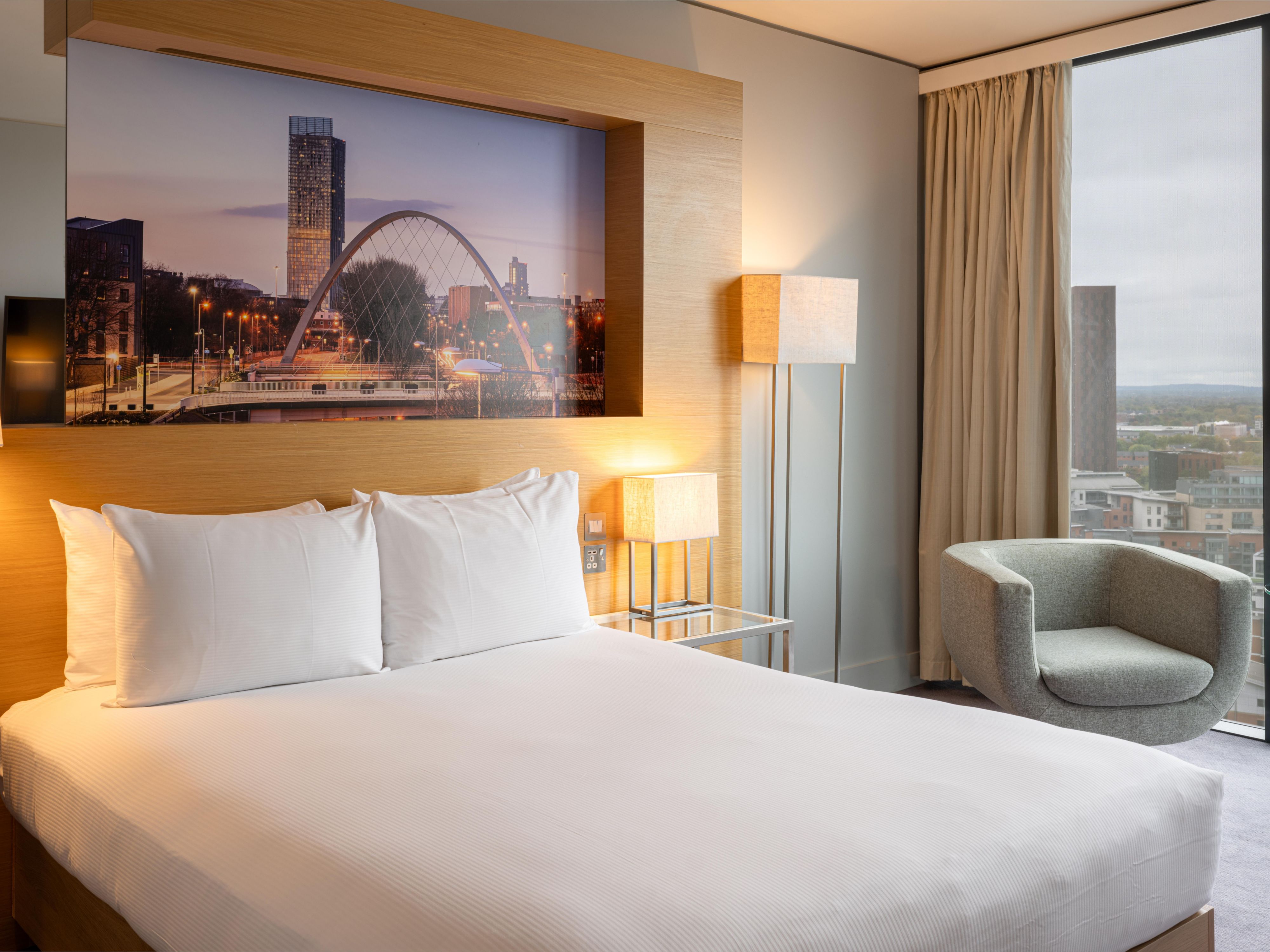 Standard hotel guest room