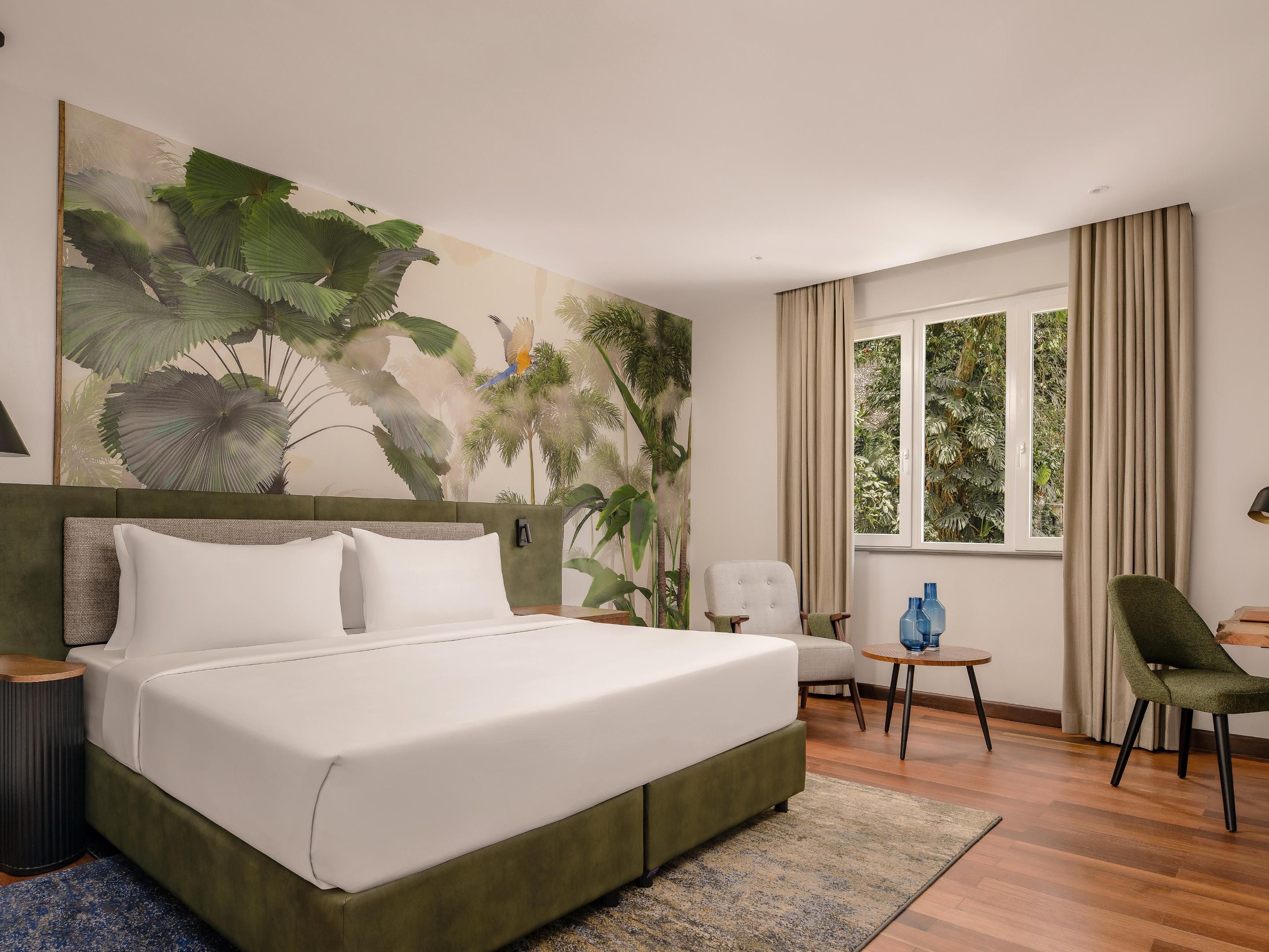 Rooms designed for ease and carefree comfort