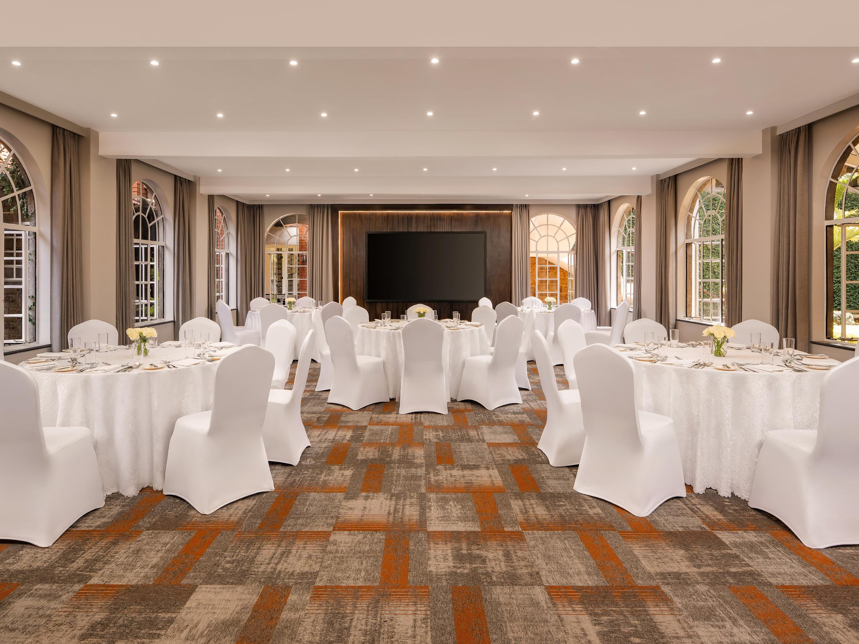 Our facilities are among Nairobi's most spacious and versatile