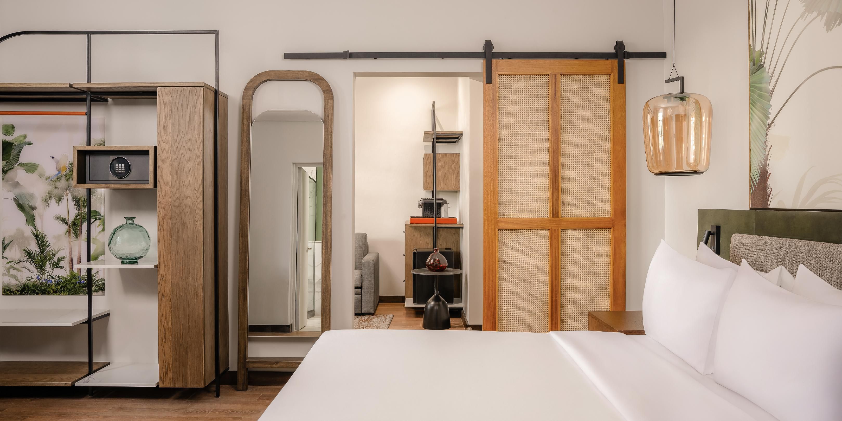 Space and modern luxury abound in our Suites