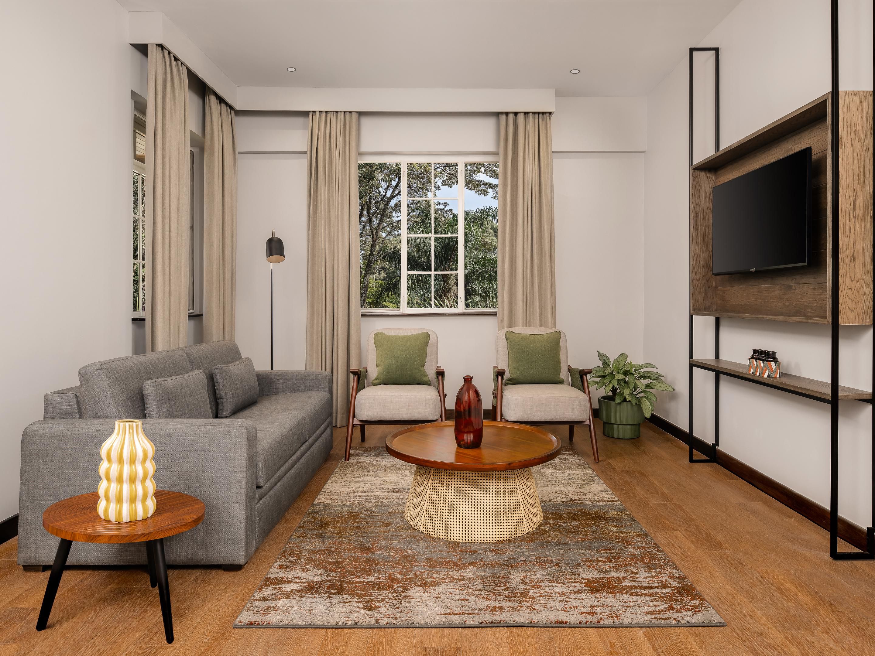 We've spared no comfort in our spacious Suites