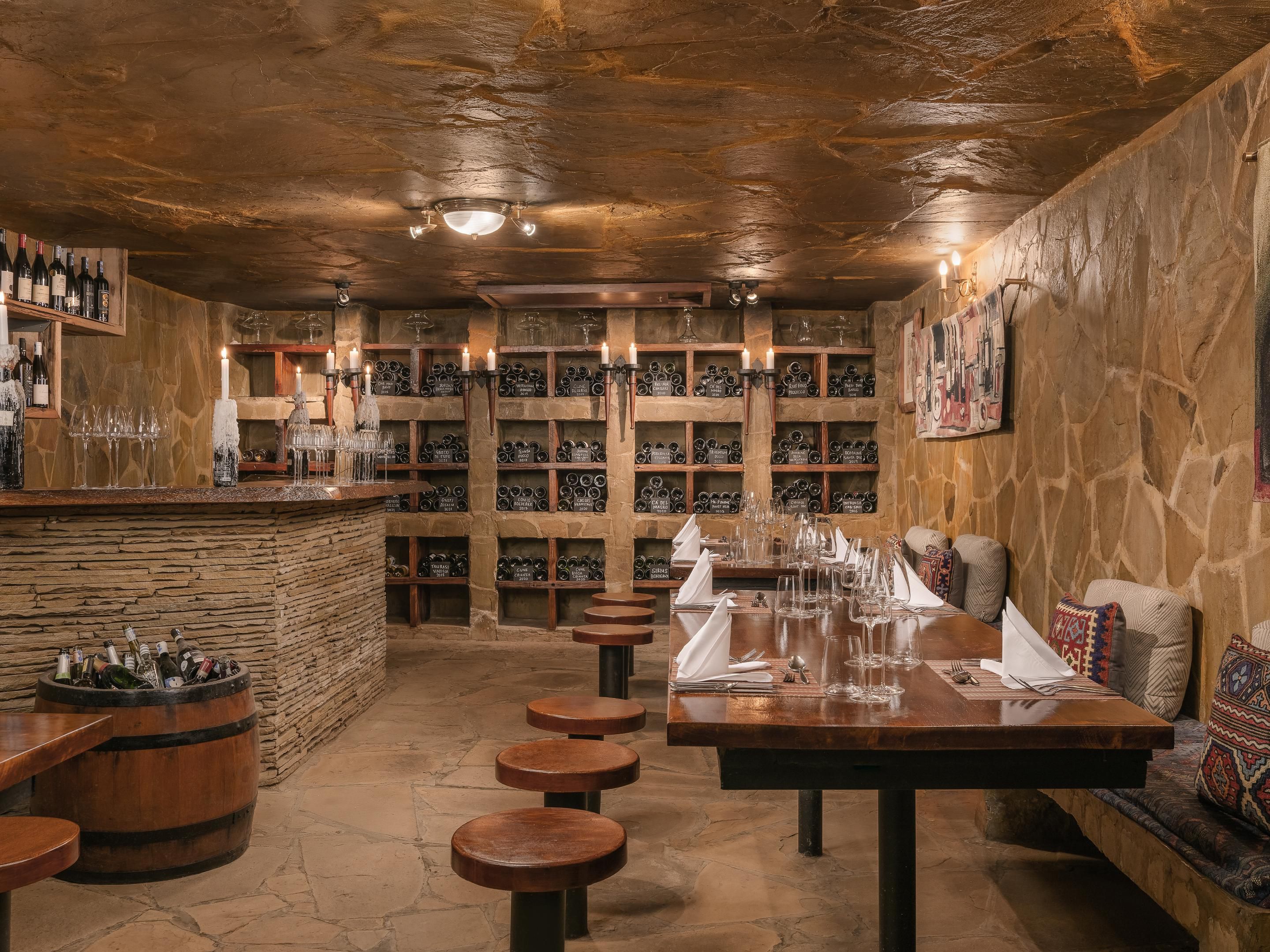 Discover Fairview Hotel Nairobi’s hidden gem, the Wine Cellar Experience. Choose your evening: reserve the cellar with a full bottle of premium wine and enjoy our à la carte menu, or indulge in a curated 3- or 4-course meal, expertly paired with selected wines for a memorable night.