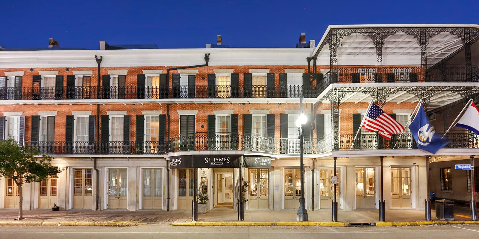 Hotels In New Orleans Louisiana St James Hotel