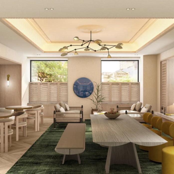 A polished space for effortless to-go moments at Park & Bel.