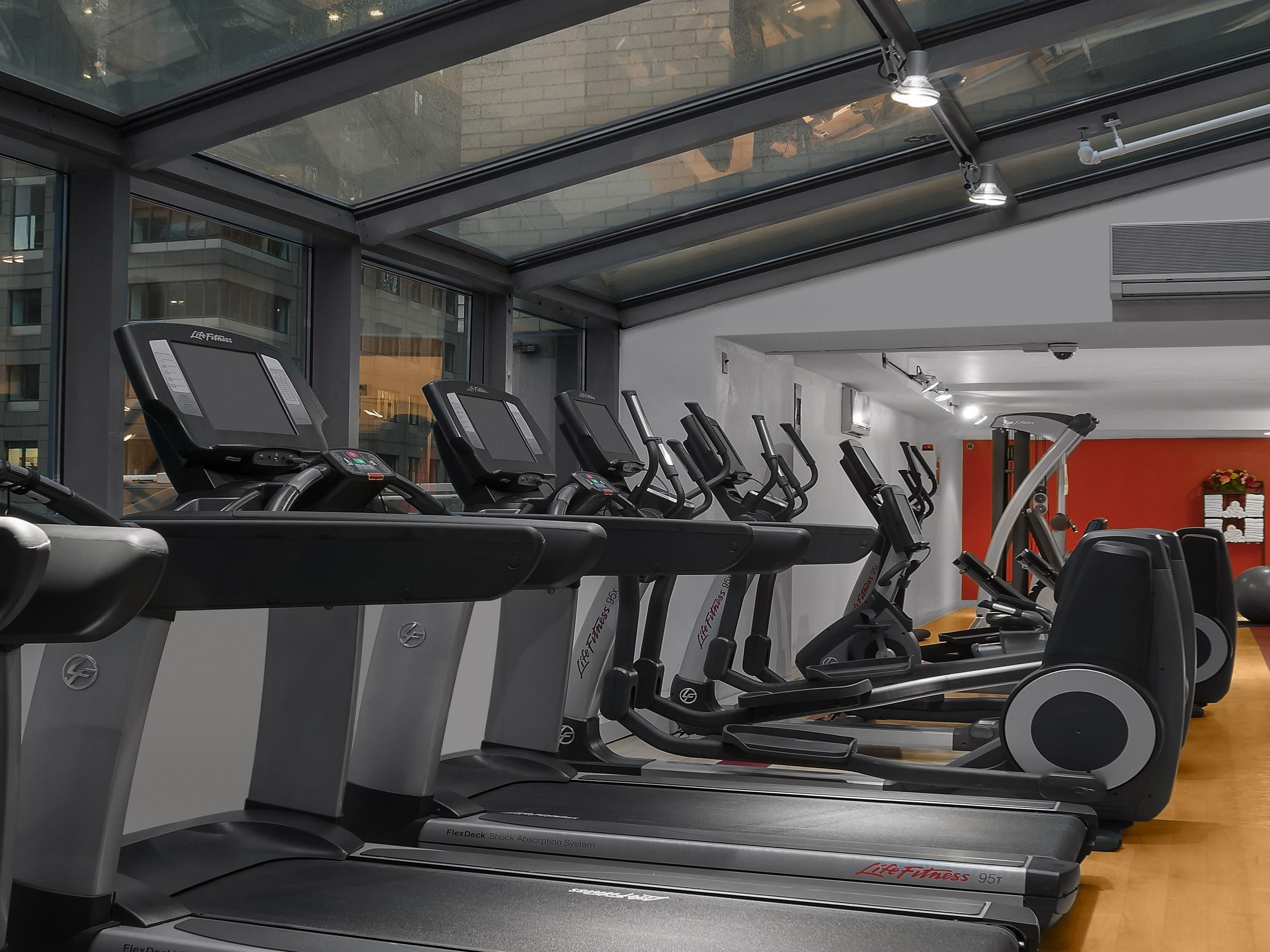 Stay active at our Times Square hotel with gym, unwind at the Grab & Go Coffee Bar, and bring your furry companions to our pet friendly hotel Times Square. As a top pet friendly hotel in Times Square, we offer thoughtful amenities, modern comfort, and a welcoming atmosphere for both you and your pets. 