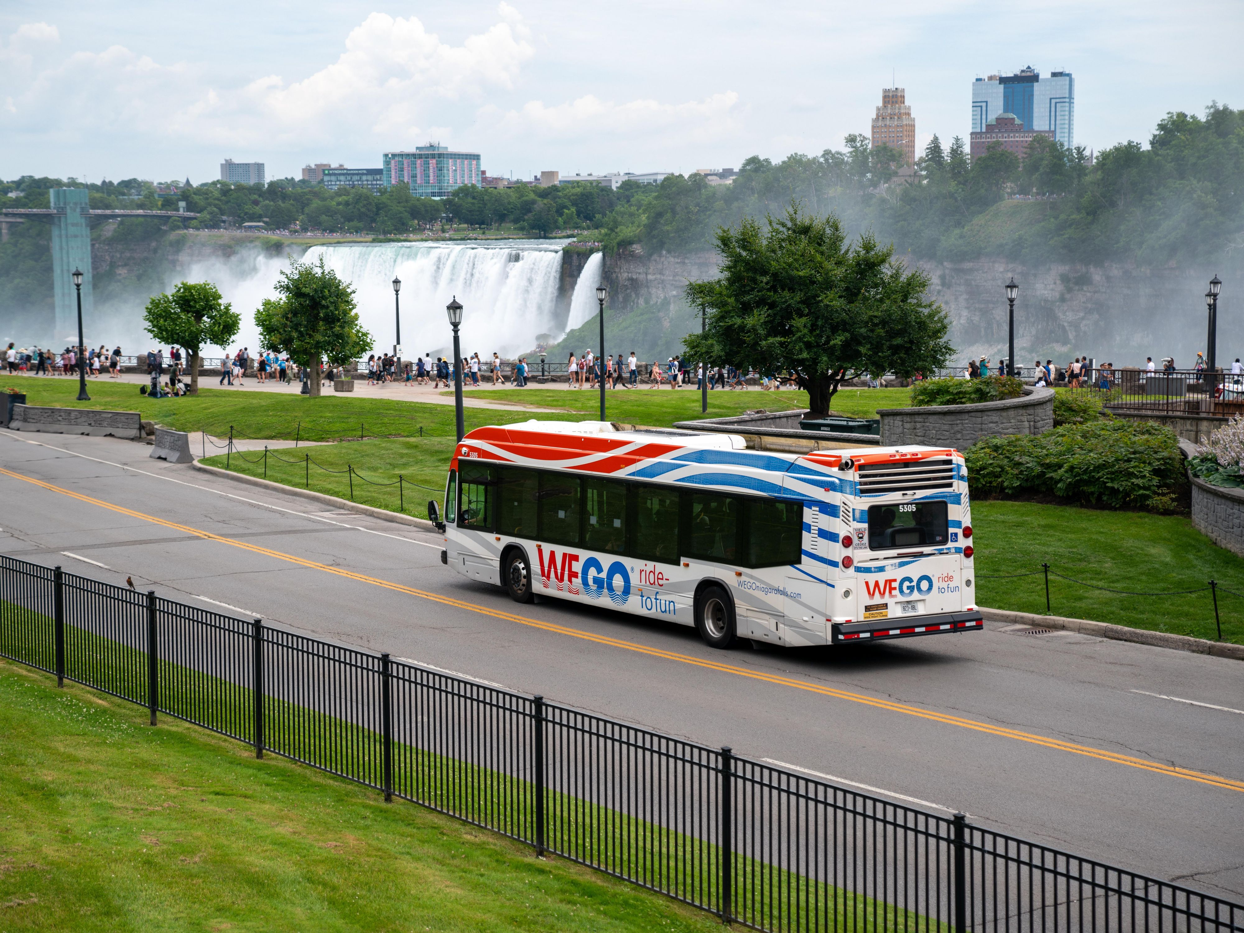 WEGO is the hop on hop off visitor transportation system that connects all Niagara Parks locations to our hotel.  