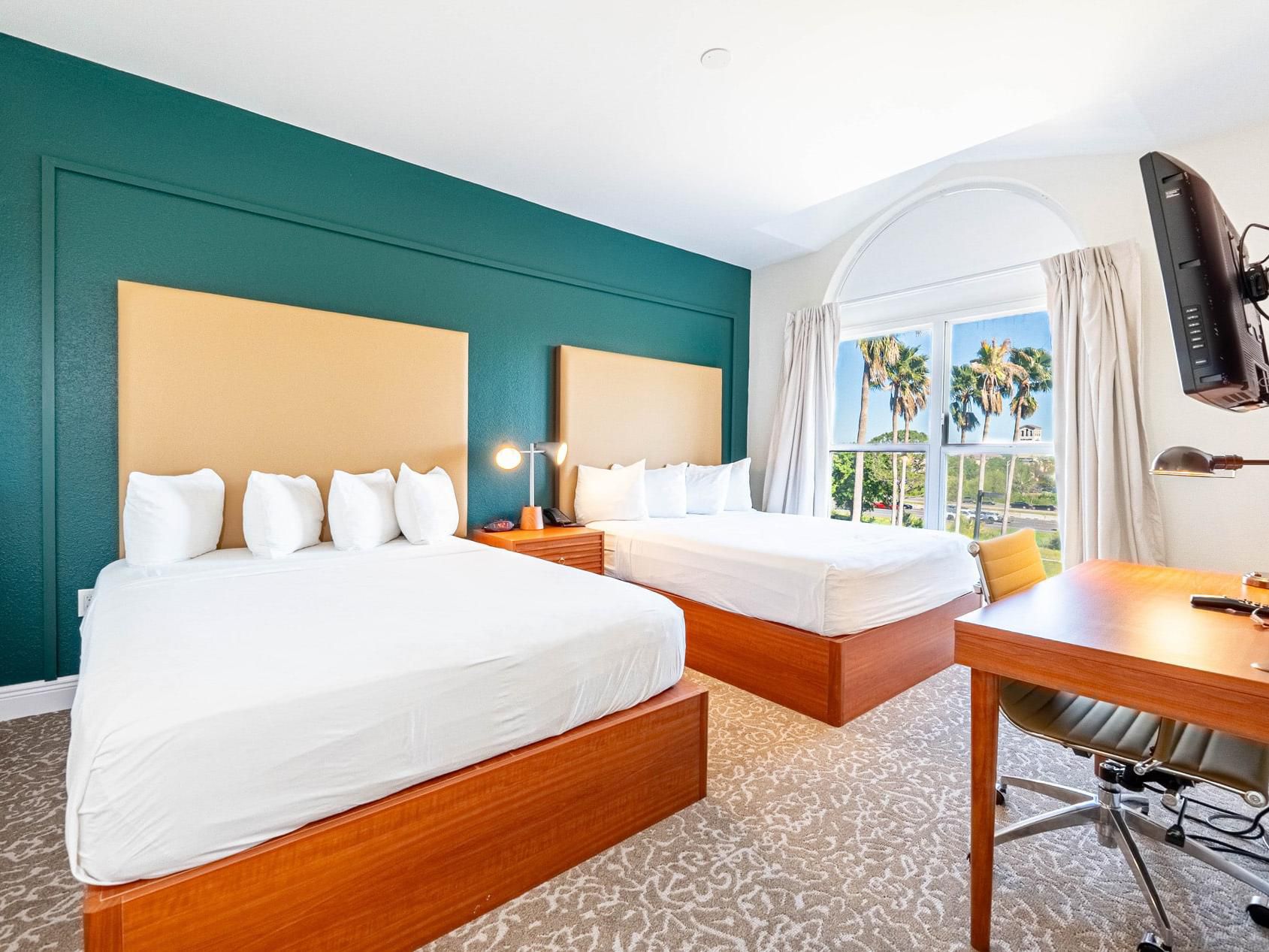 Make yourself at home in our spacious suites.