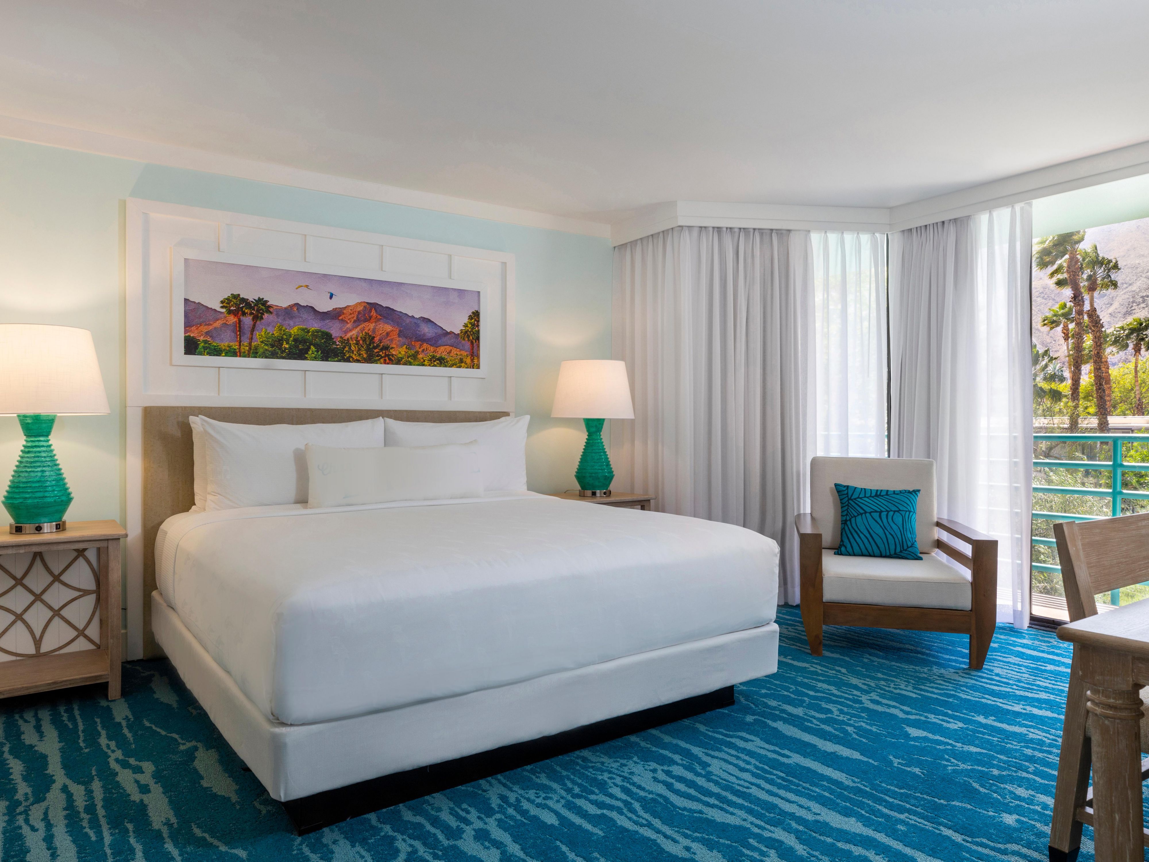 Book three nights in our desert escape and get your fourth night free. Rest in our tranquil guest rooms, unwind at our resort’s twin pools and enjoy drinks & dining at one of our 4 outlets. Top it all off with a visit to the beautiful Santé Spa, the largest resort spa in Palm Springs.