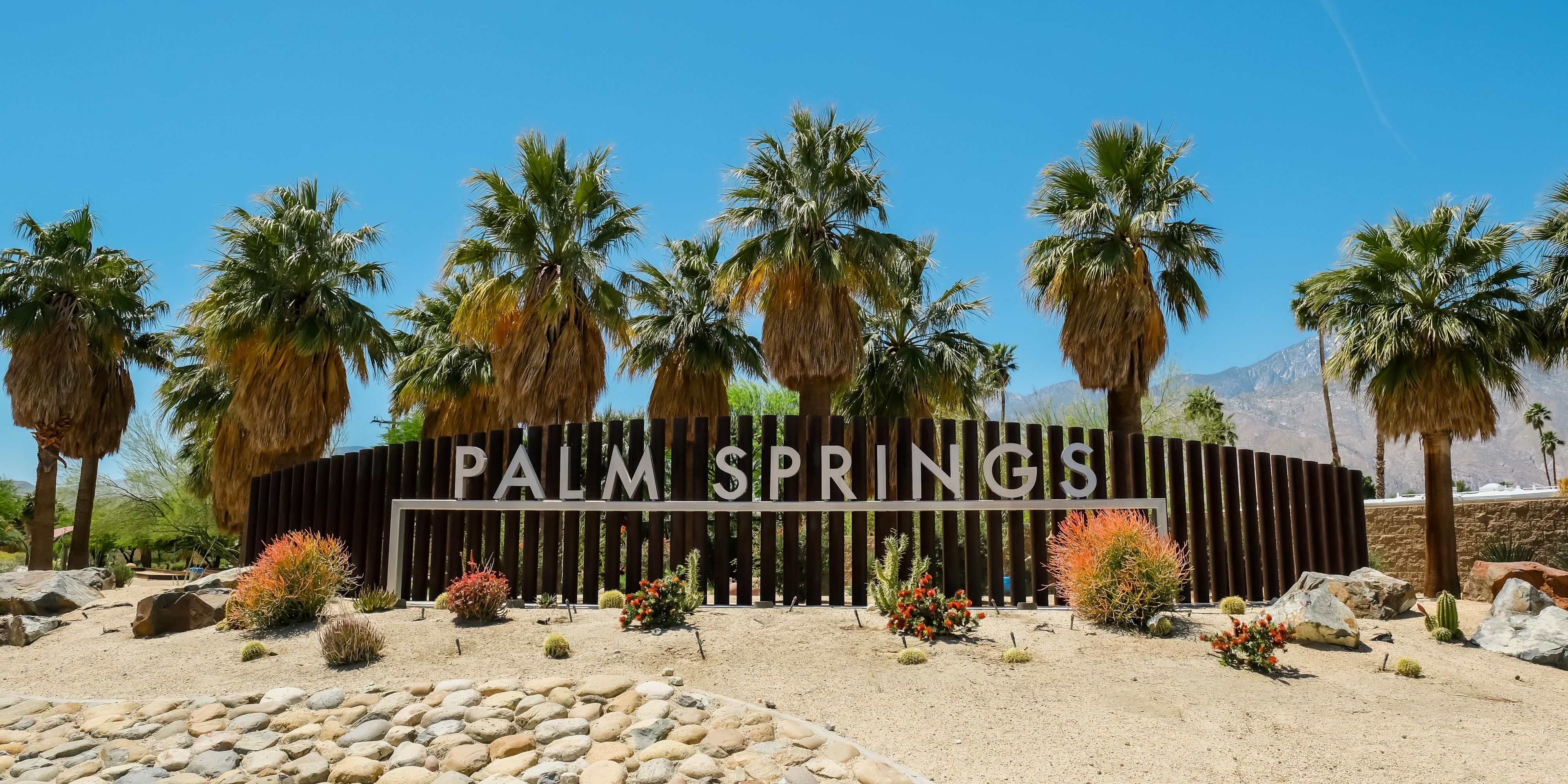 Legendäres Willkommensschild von Palm Springs