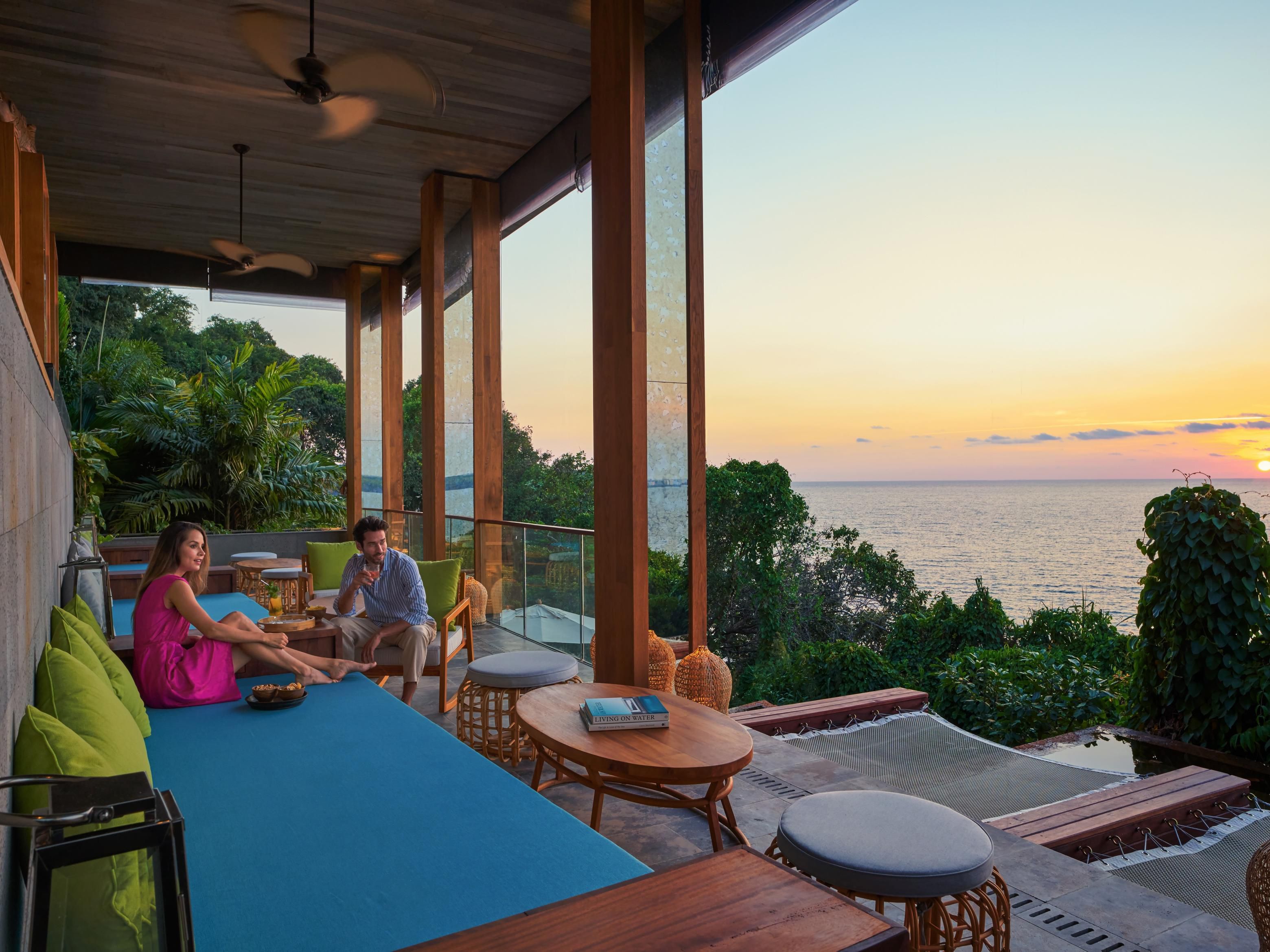 Sunset Bar - outdoor seating area