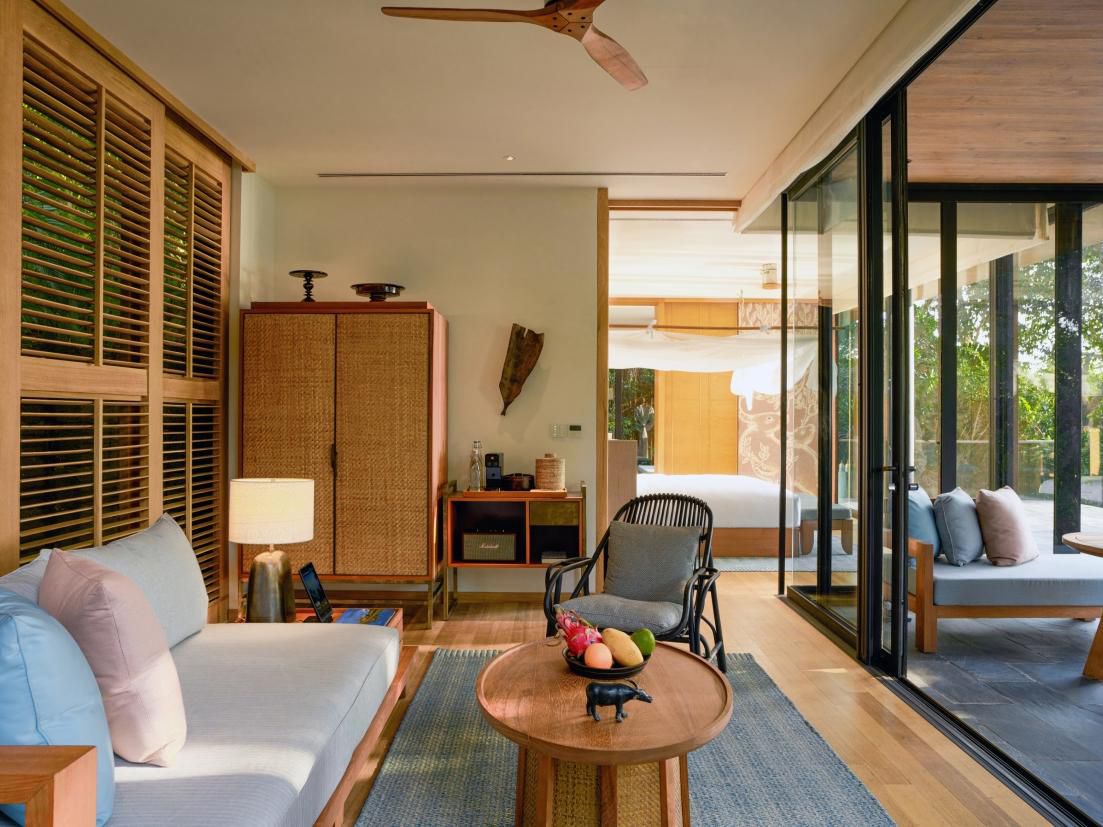 Hideaway Pool Villa Suite - living room