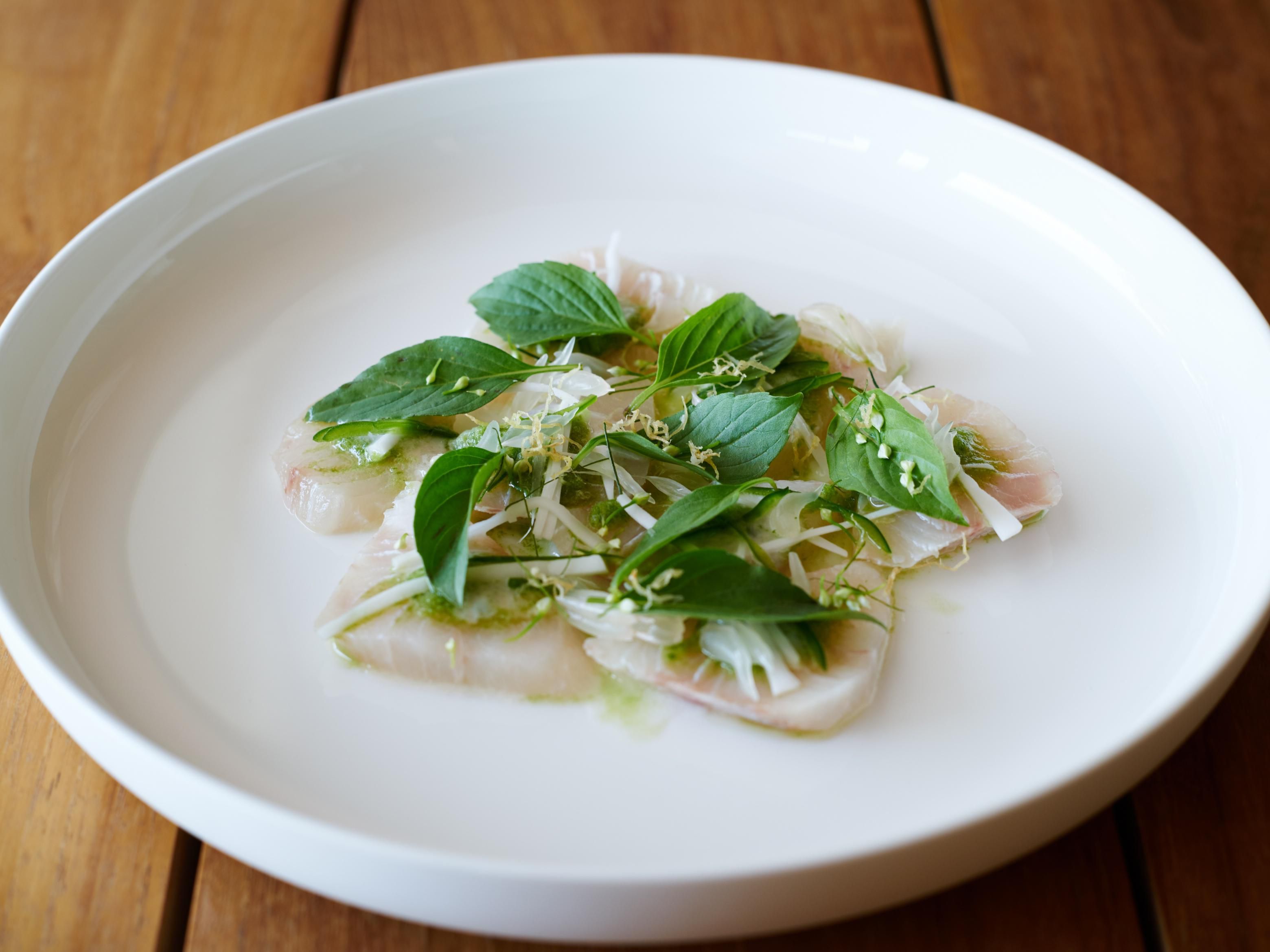 Sashimi of Cobia