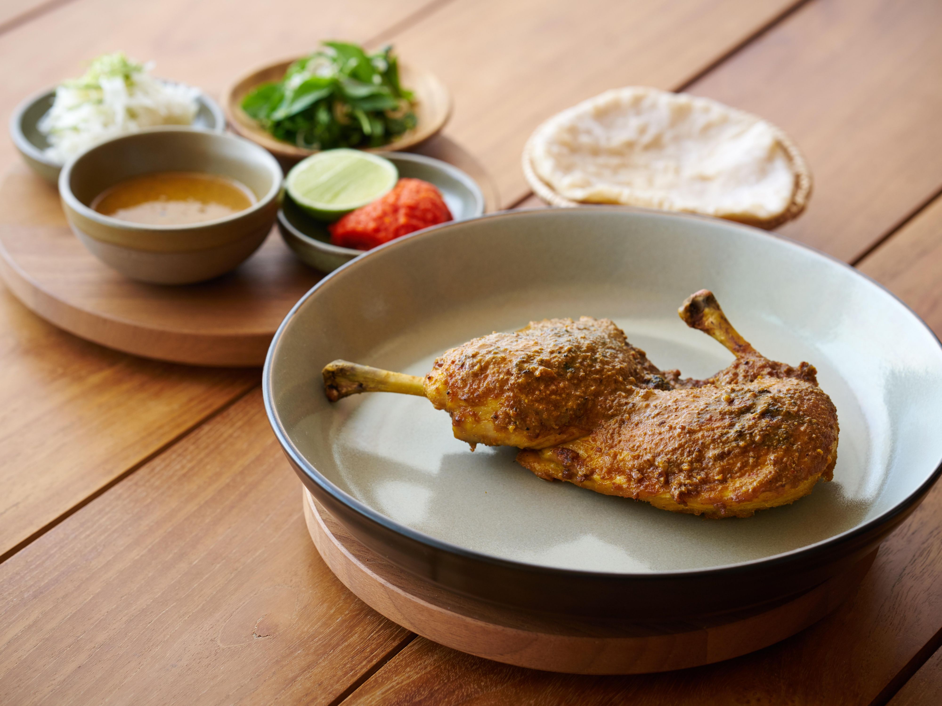 Barbecued Young Chicken