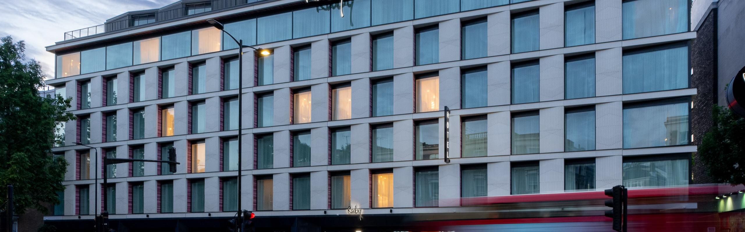 Exterior of Ruby Zoe Hotel London 