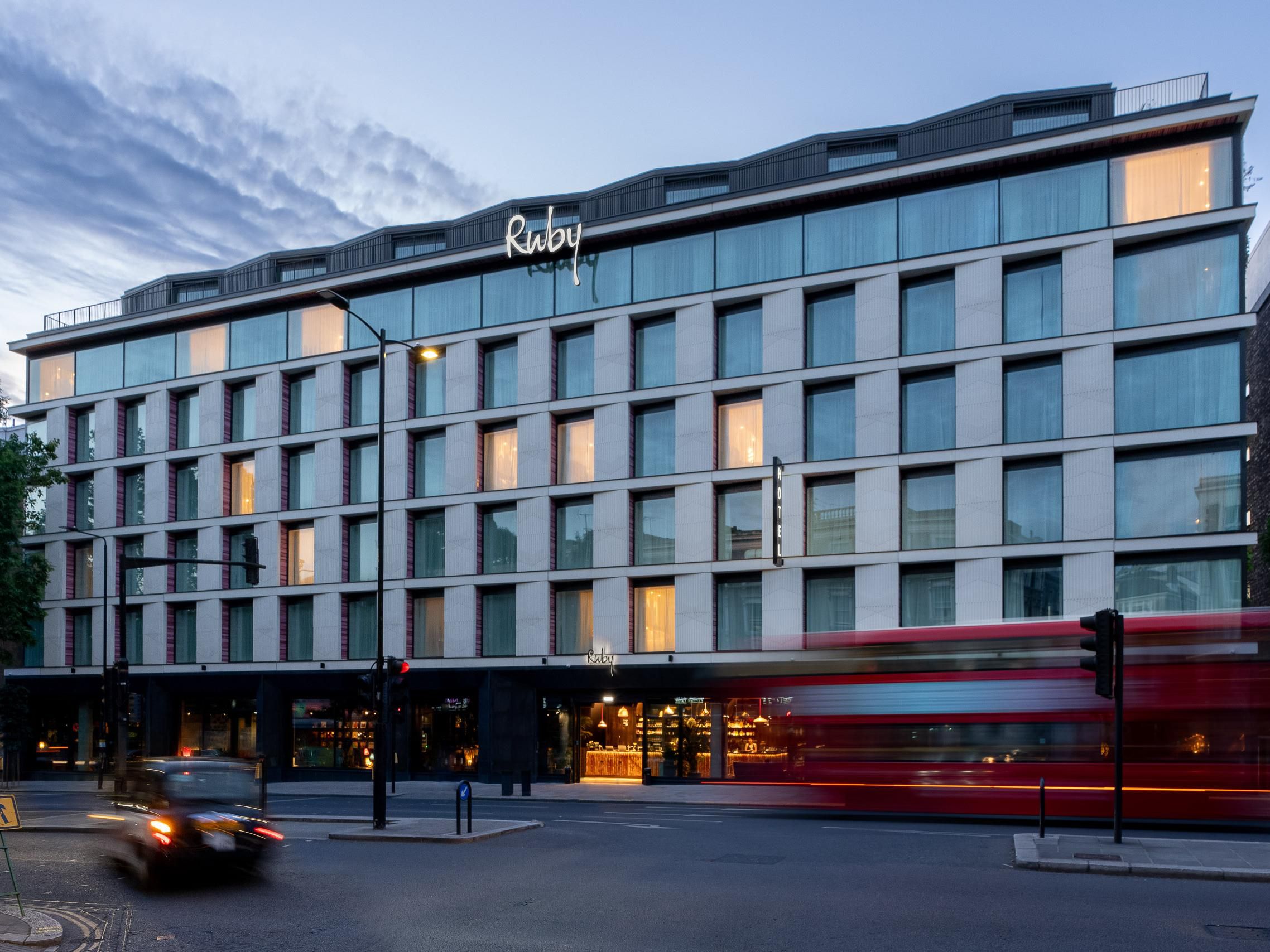 Exterior of Ruby Zoe Hotel London 
