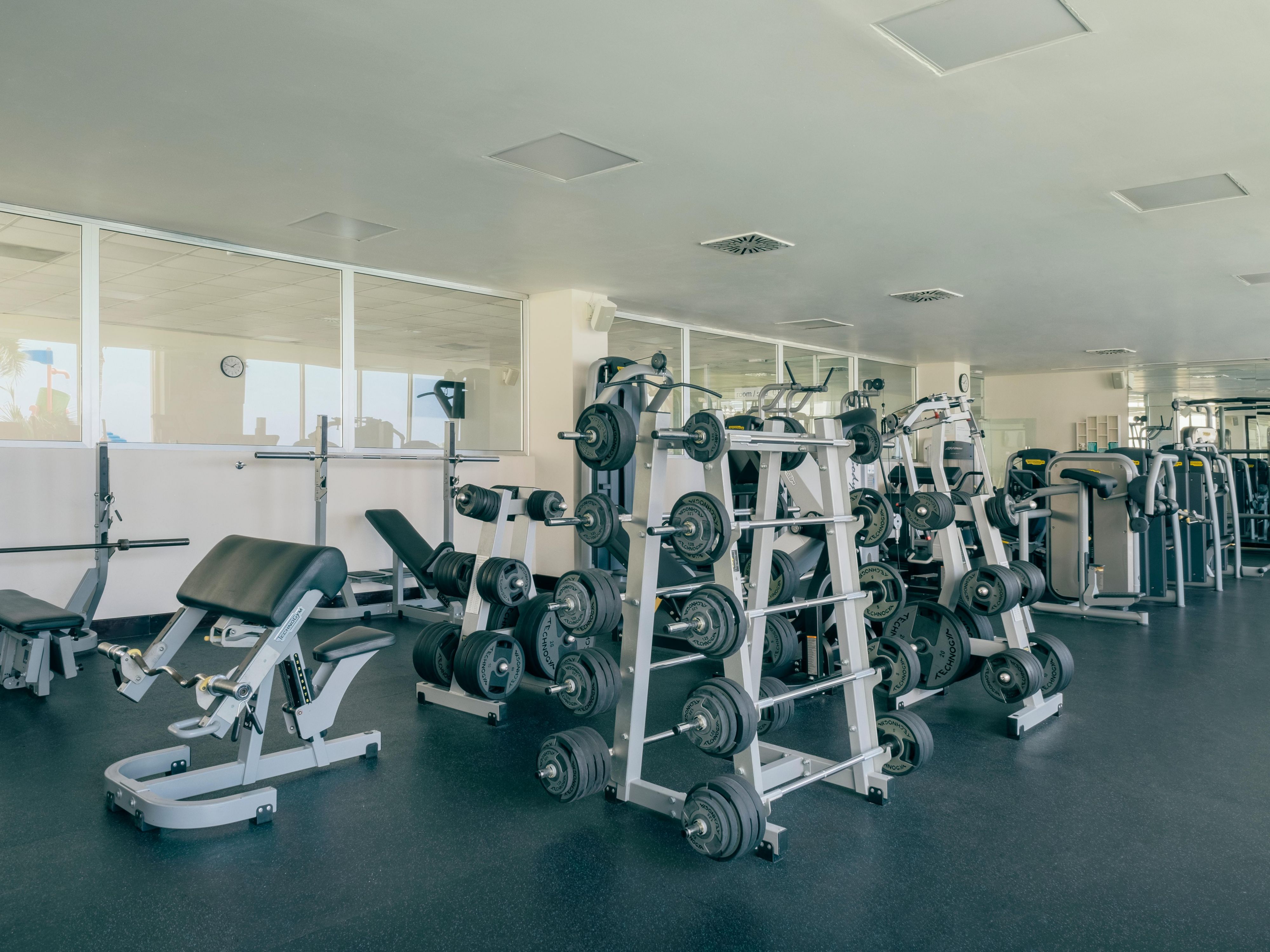 On-site fitness center