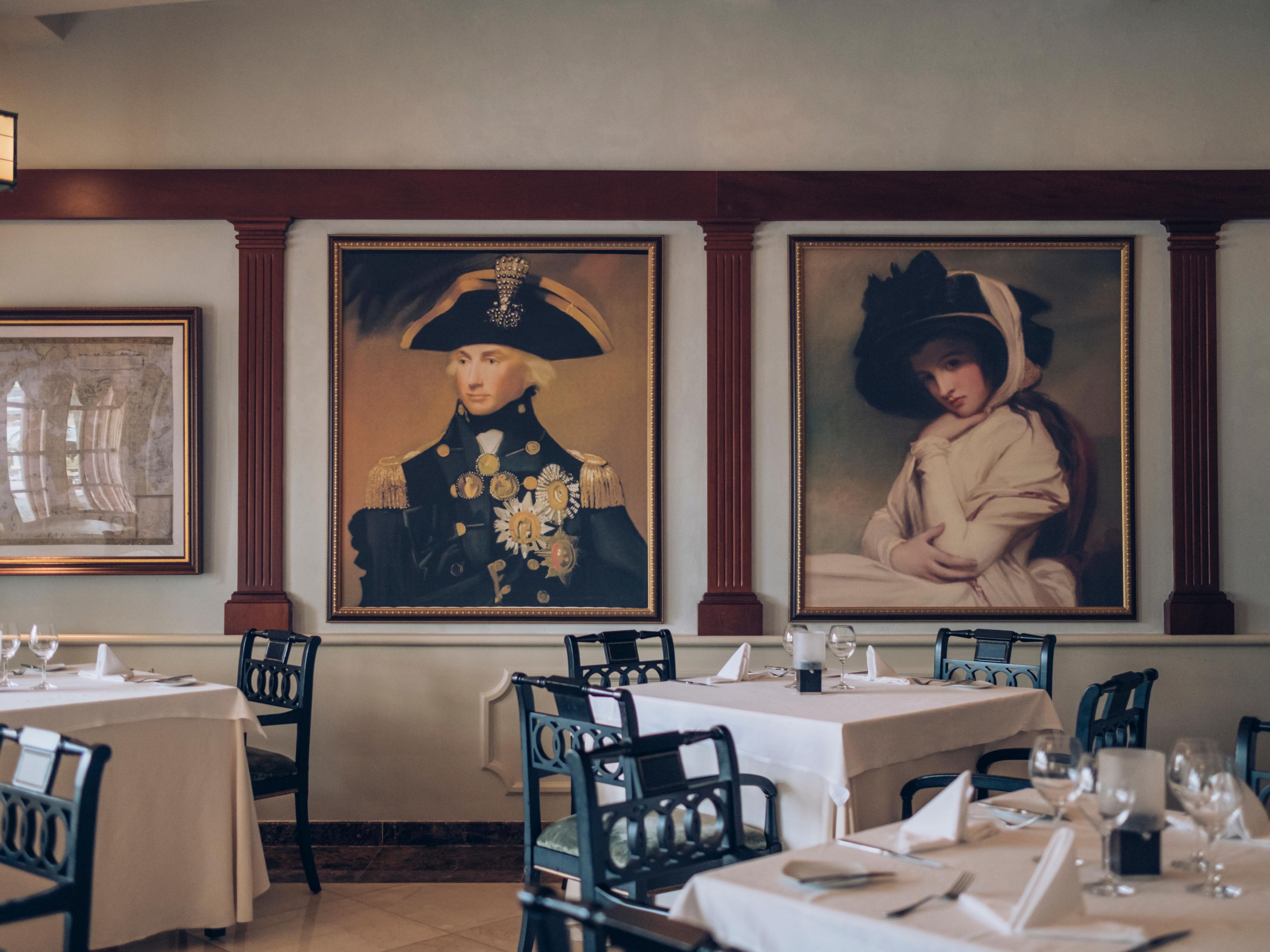 restaurant seating area