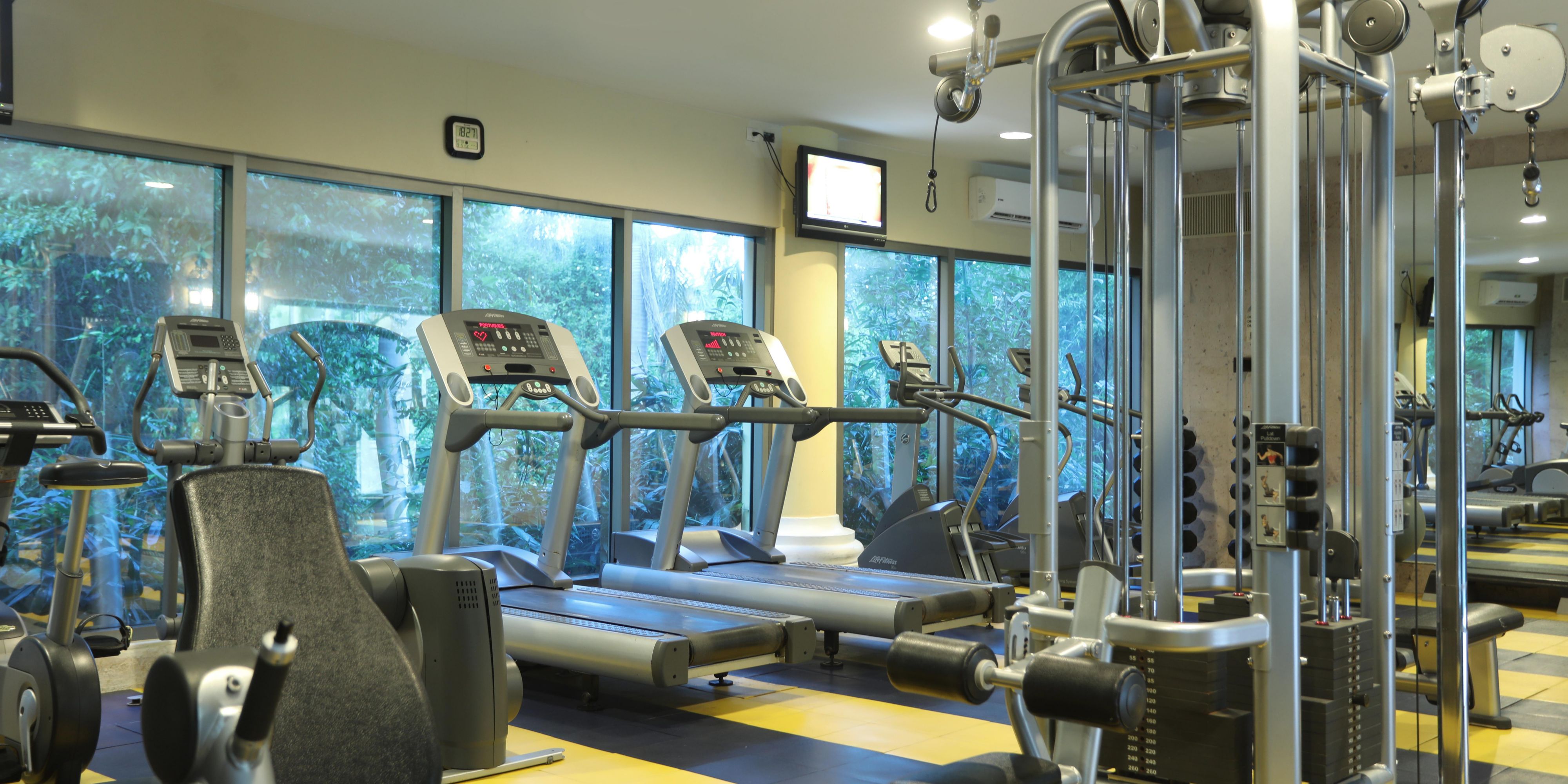 On-site spa fitness center