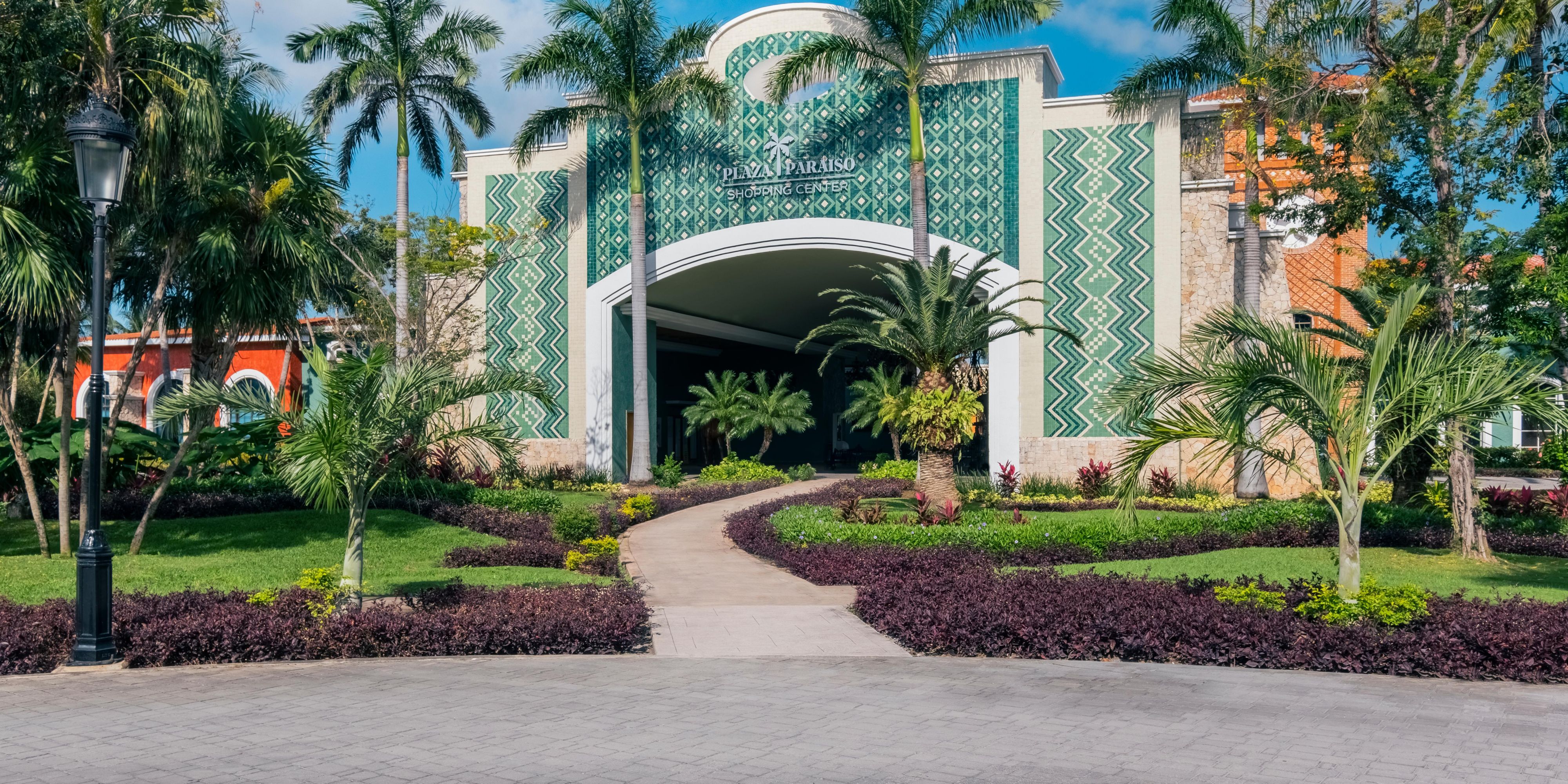 On-site spa entrance