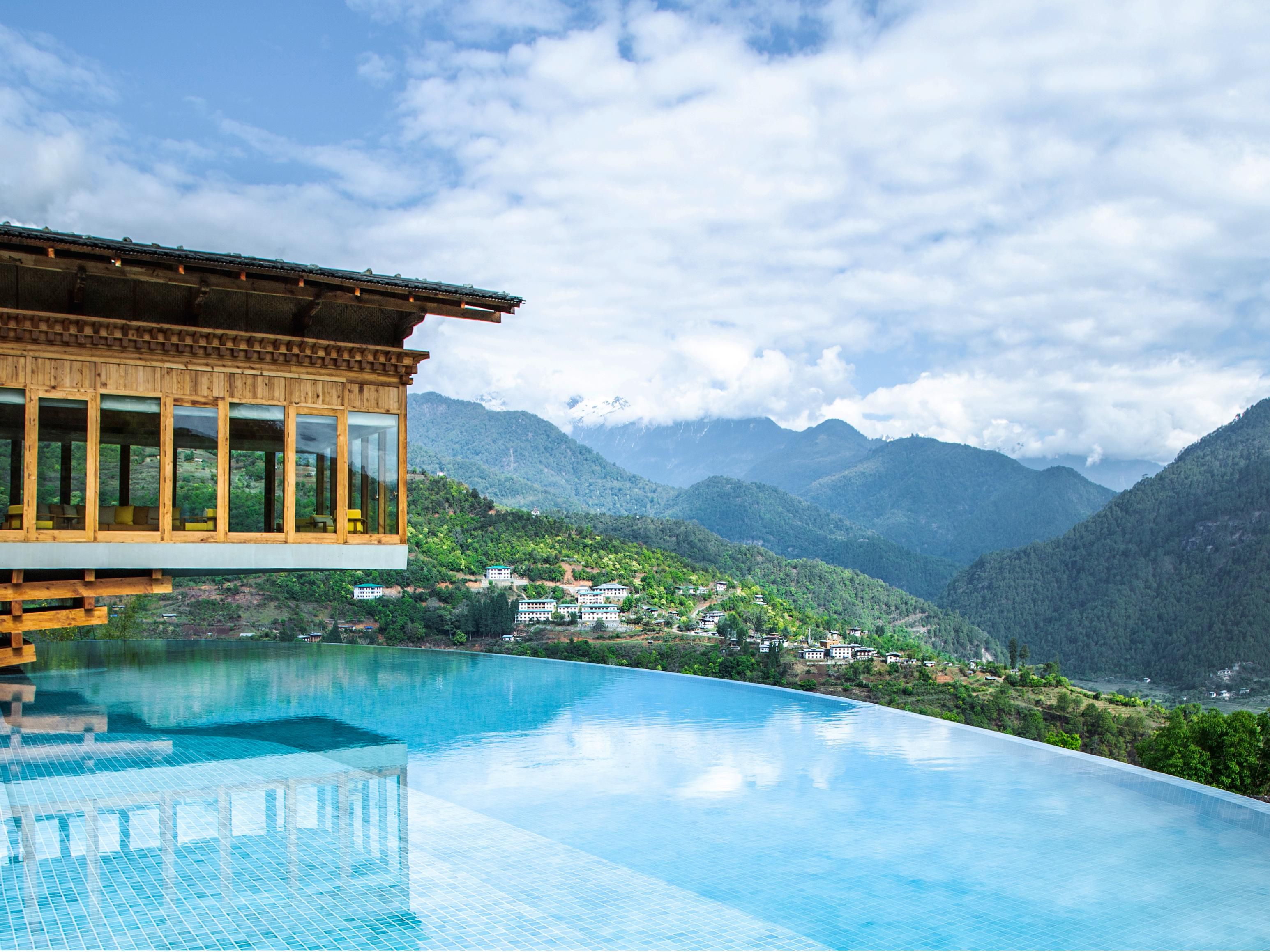 Six Senses Punakha, Flying Farmhouse and Pool