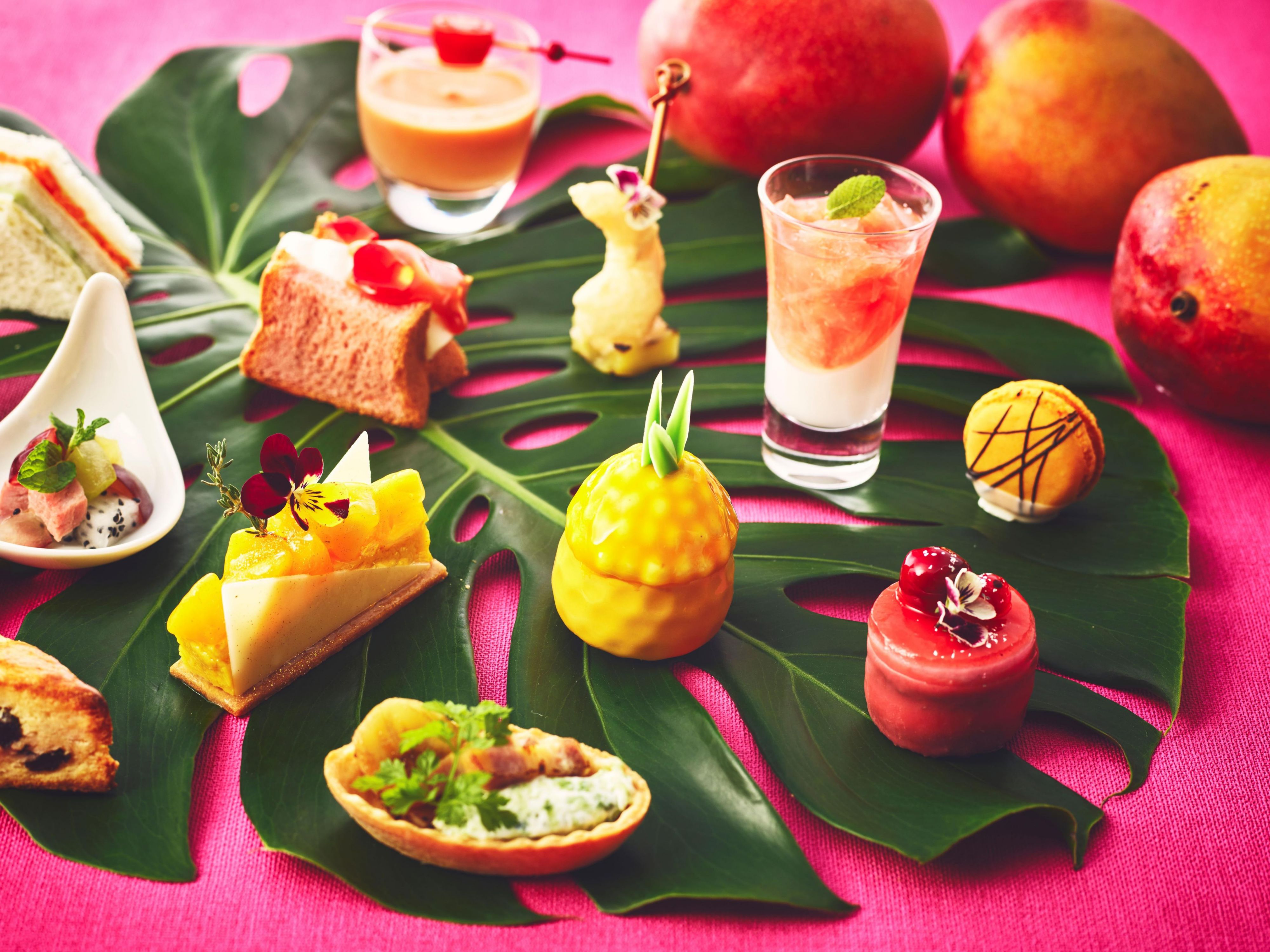 Tropical Afternoon Tea Delight